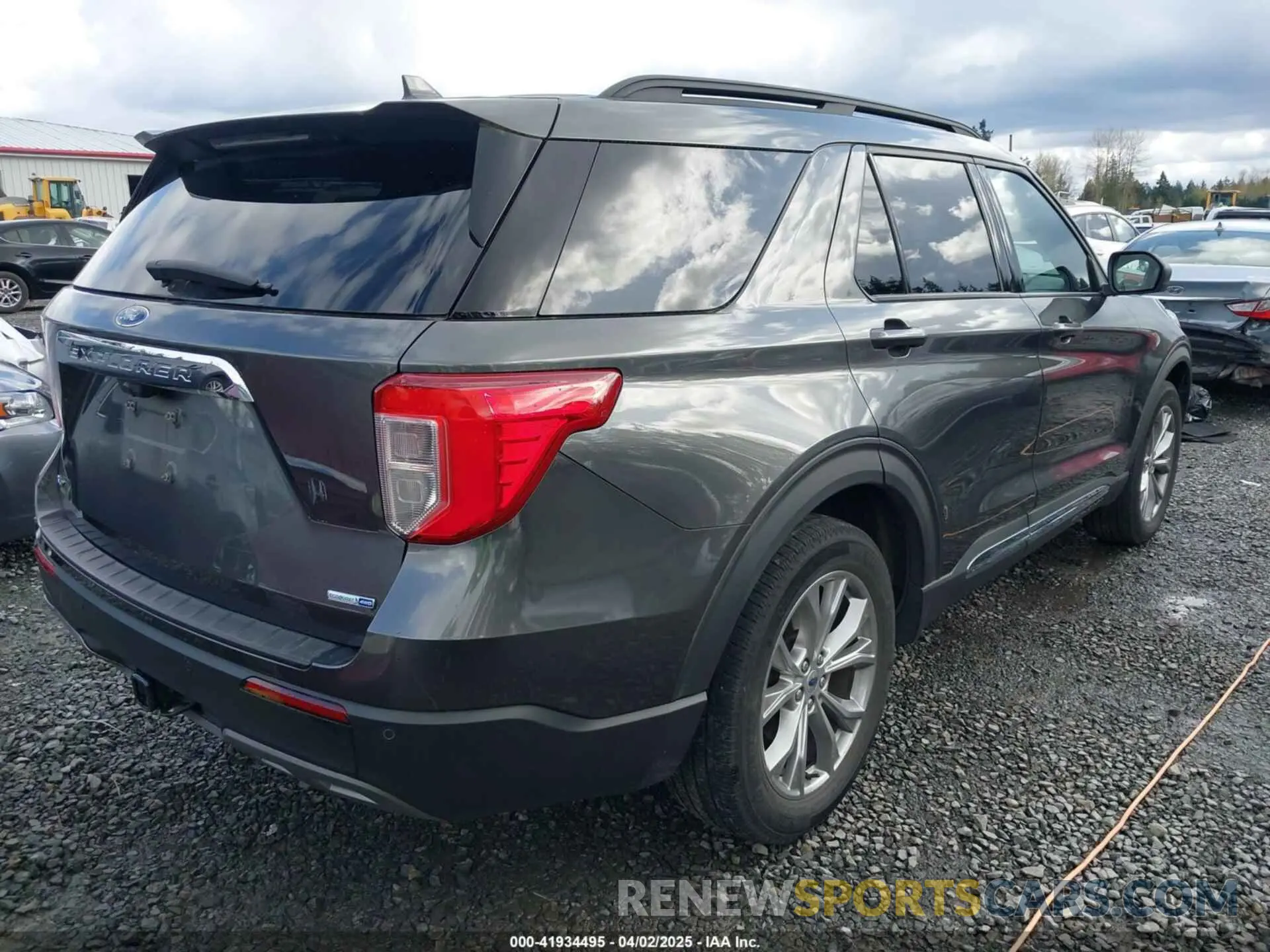 4 Фотография поврежденного автомобиля 1FMSK8DH7LGA63704 FORD EXPLORER 2020