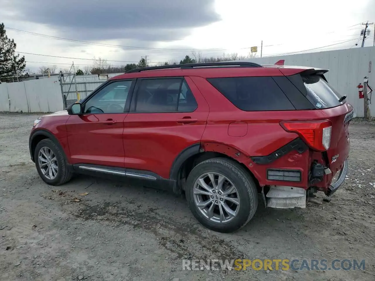 2 Фотография поврежденного автомобиля 1FMSK8DH8LGD02743 FORD EXPLORER 2020