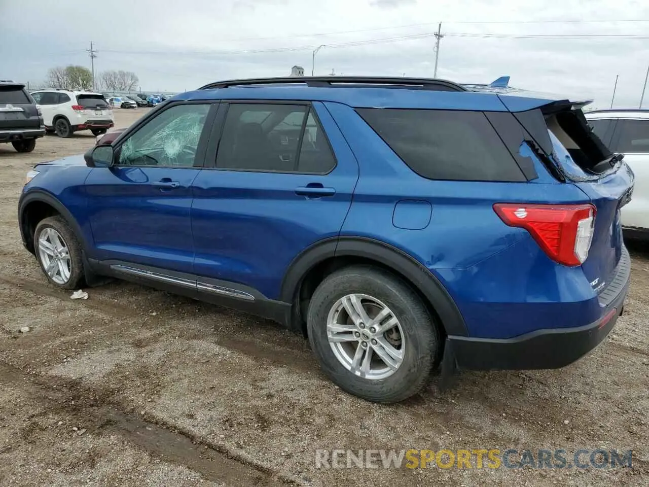 2 Фотография поврежденного автомобиля 1FMSK8DH9LGB28875 FORD EXPLORER 2020