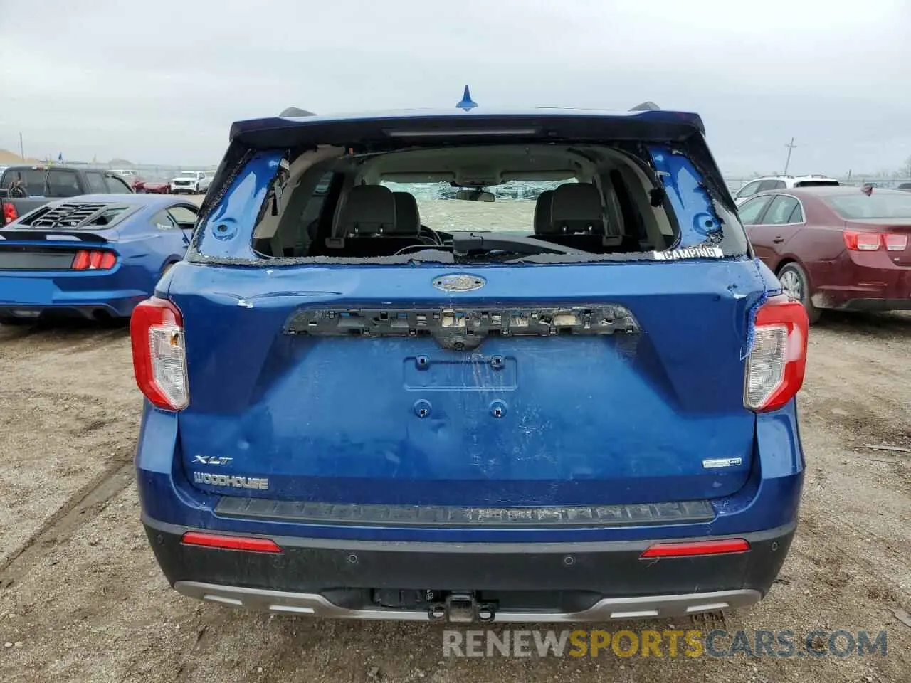 6 Фотография поврежденного автомобиля 1FMSK8DH9LGB28875 FORD EXPLORER 2020