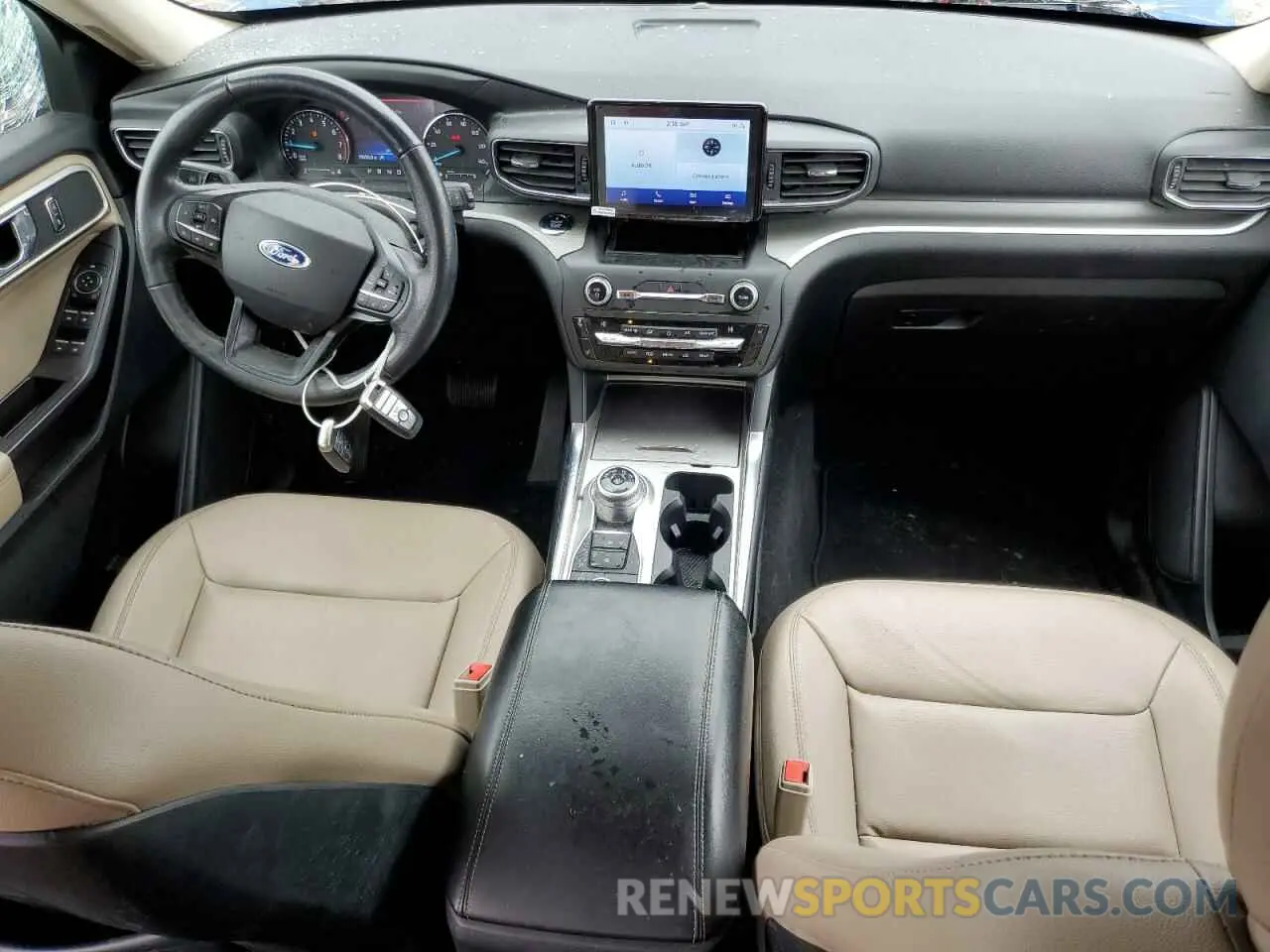 8 Фотография поврежденного автомобиля 1FMSK8DH9LGB28875 FORD EXPLORER 2020