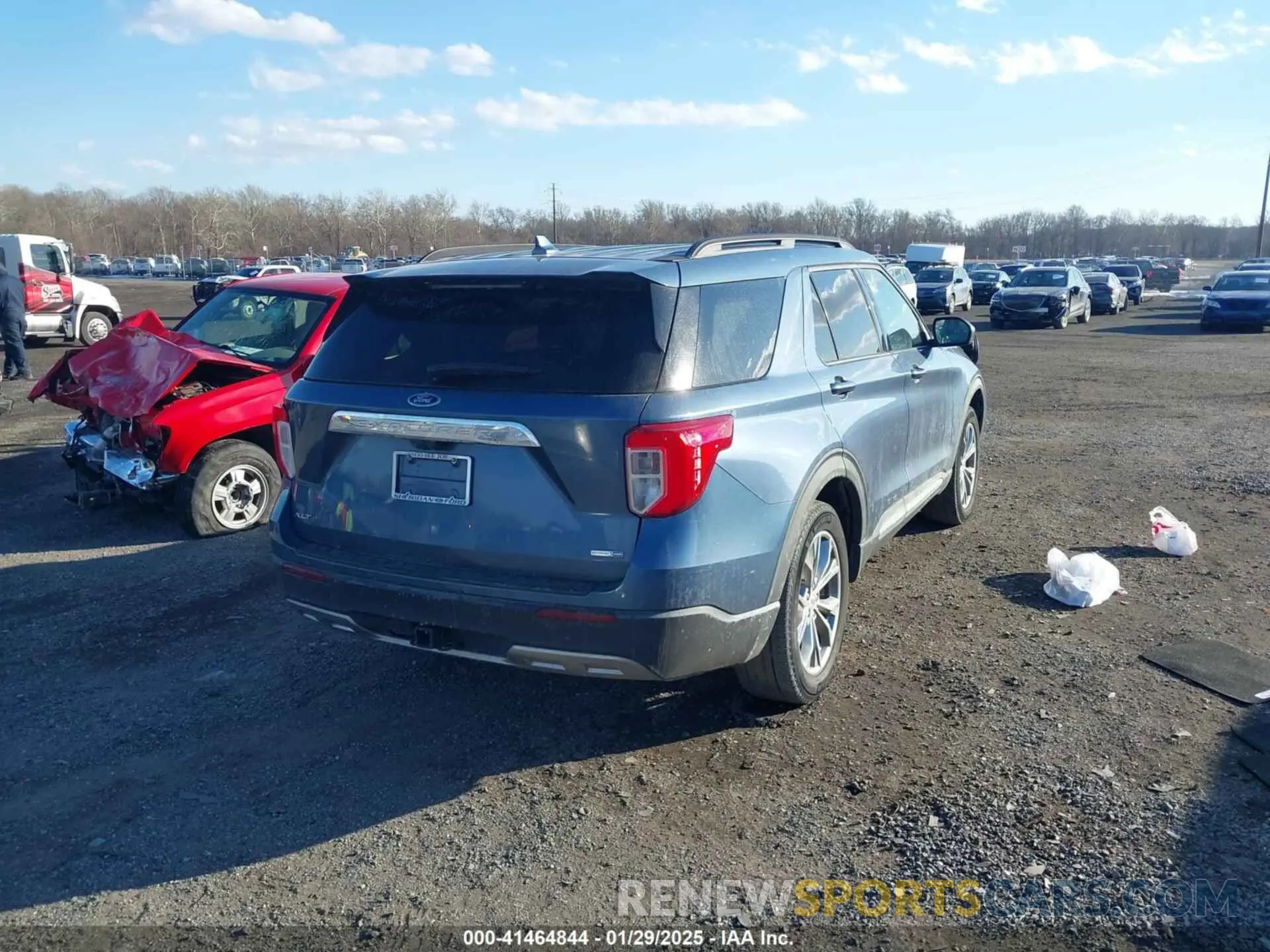 4 Фотография поврежденного автомобиля 1FMSK8DH9LGC40351 FORD EXPLORER 2020
