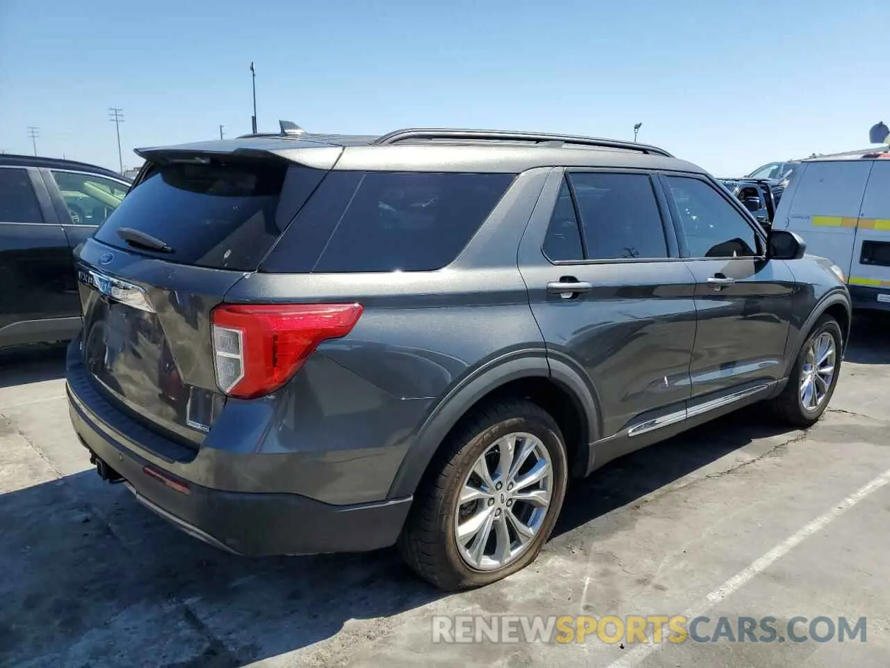 3 Фотография поврежденного автомобиля 1FMSK8DHXLGA28574 FORD EXPLORER 2020
