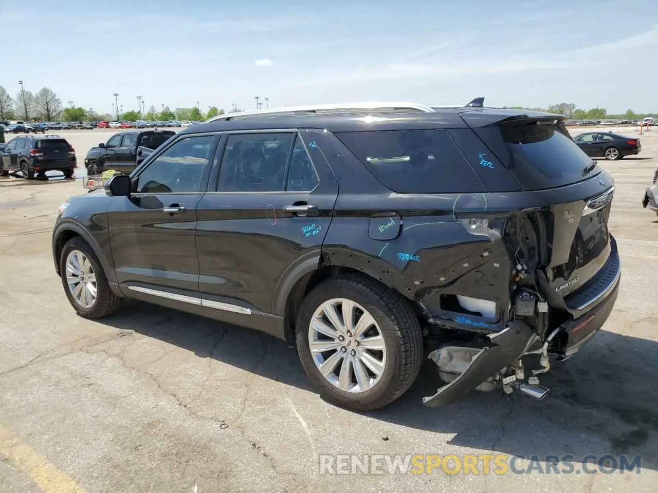 2 Photograph of a damaged car 1FMSK8FH0LGB83759 FORD EXPLORER 2020