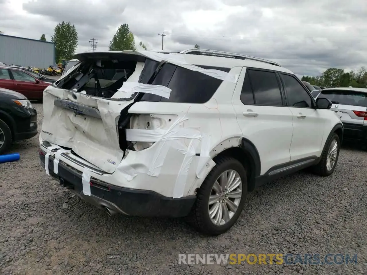 3 Photograph of a damaged car 1FMSK8FH2LGA29442 FORD EXPLORER 2020