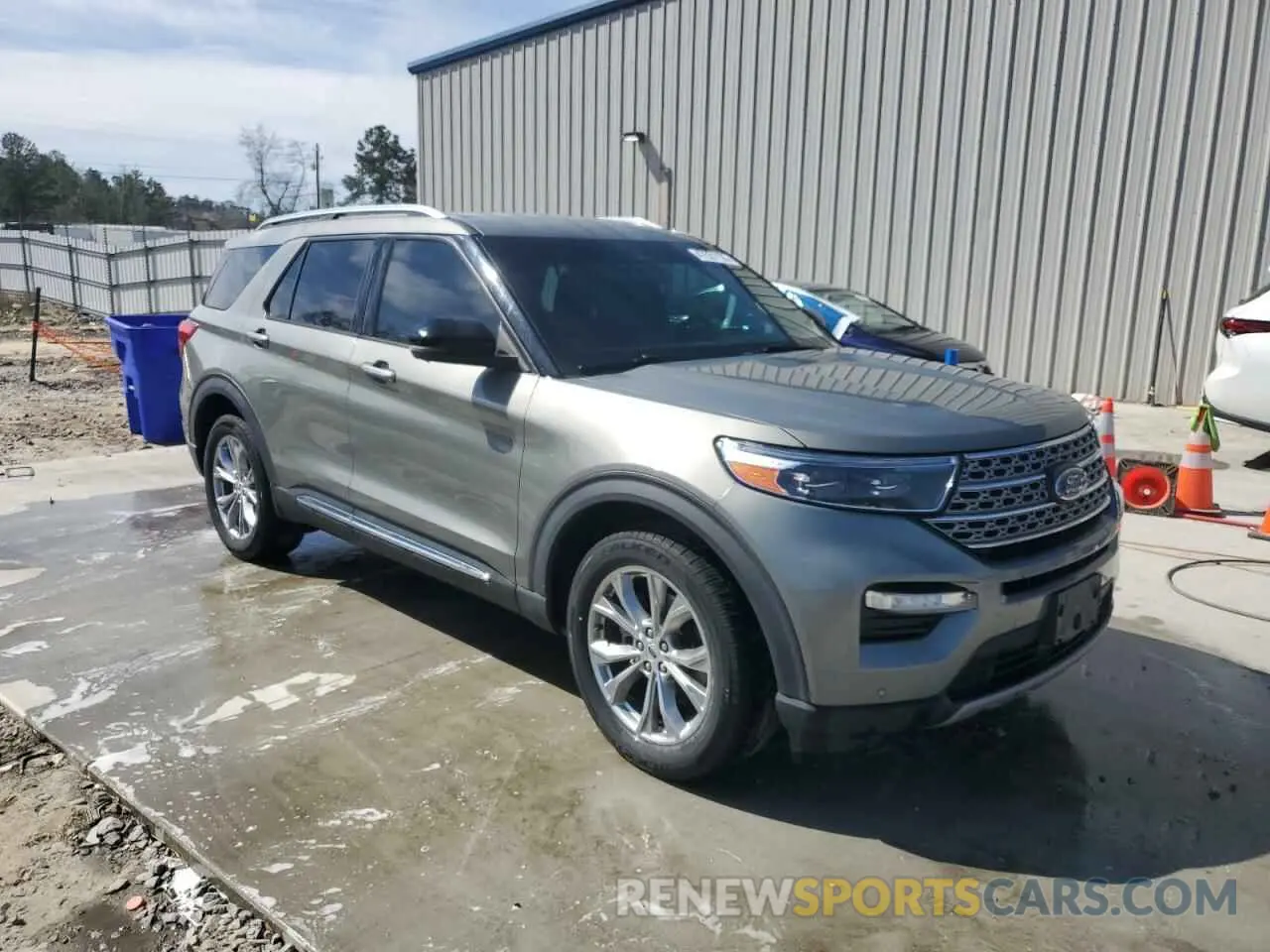 4 Фотография поврежденного автомобиля 1FMSK8FH5LGC03925 FORD EXPLORER 2020