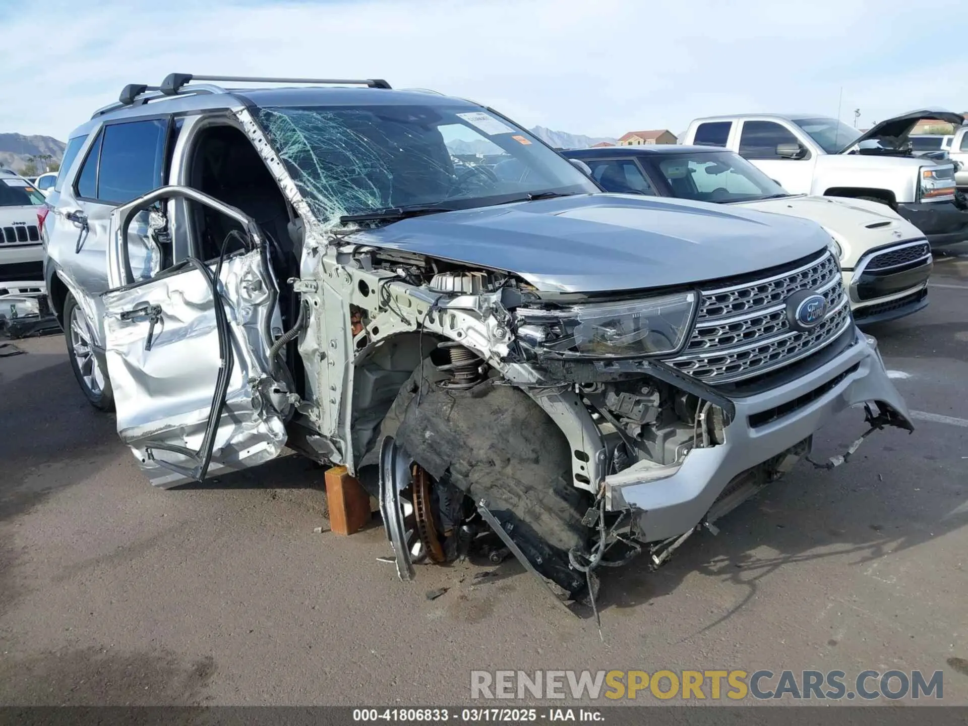 1 Photograph of a damaged car 1FMSK8FH6LGB77156 FORD EXPLORER 2020