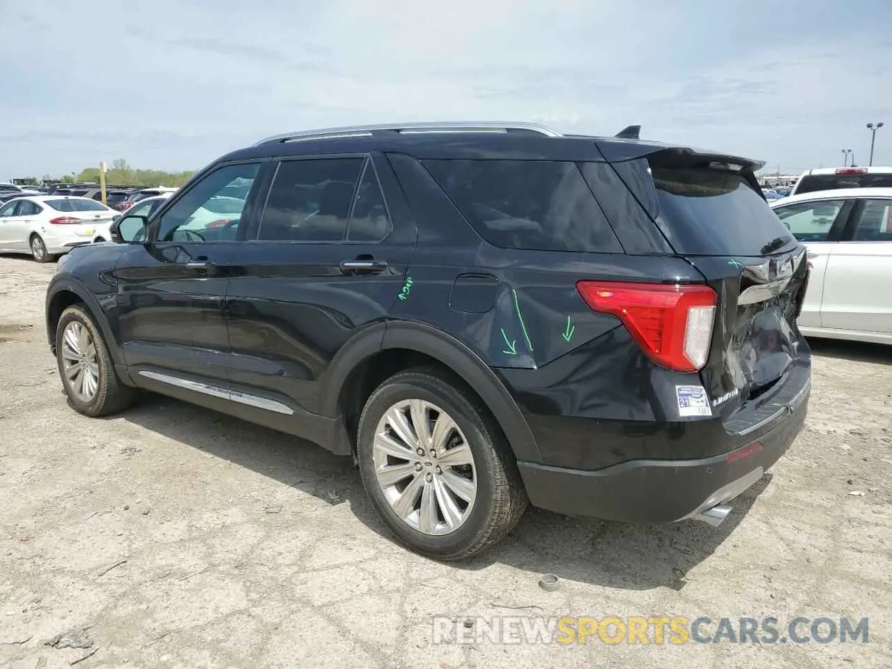 2 Photograph of a damaged car 1FMSK8FH7LGA51050 FORD EXPLORER 2020