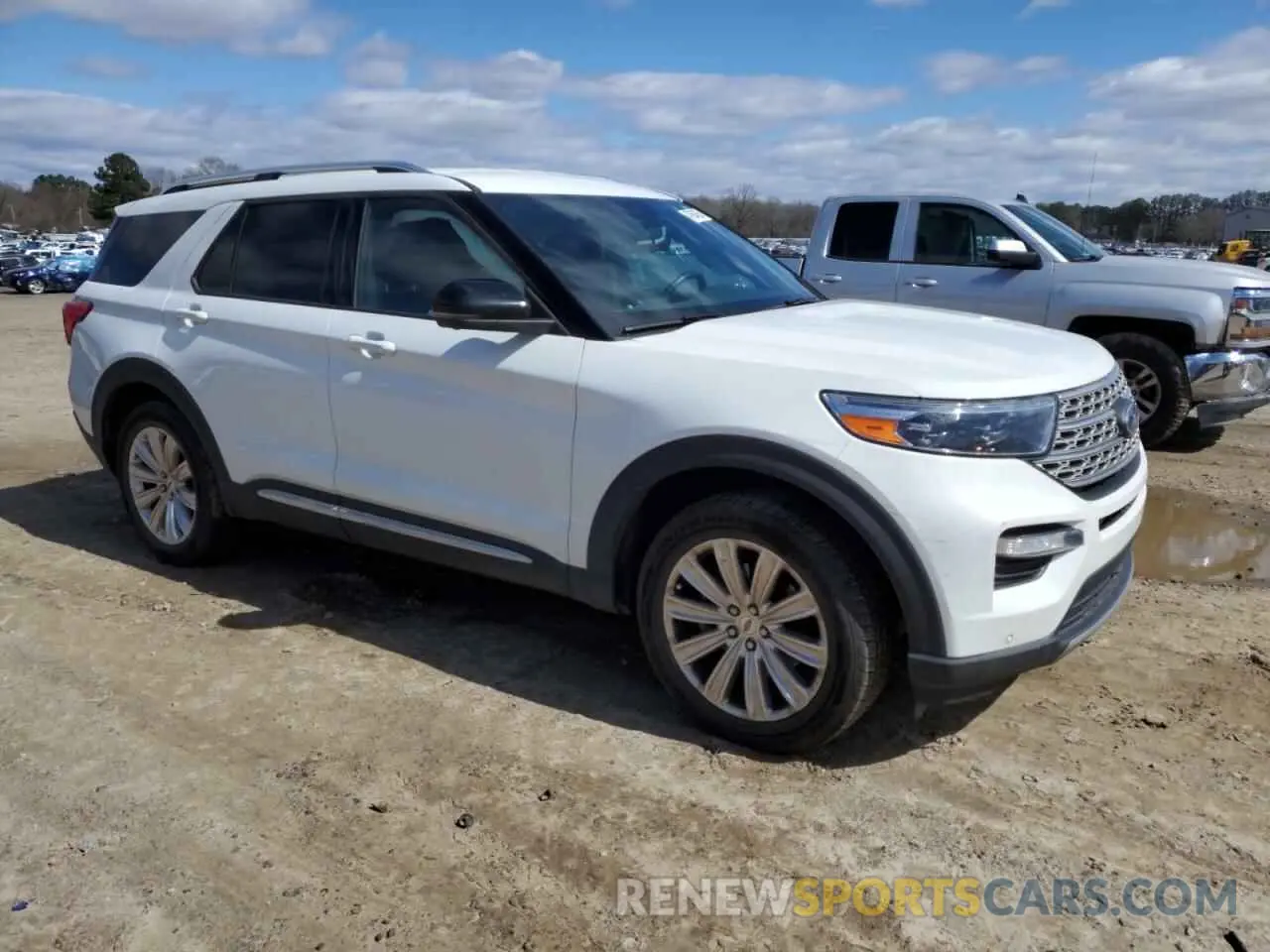 4 Фотография поврежденного автомобиля 1FMSK8FH9LGB33071 FORD EXPLORER 2020