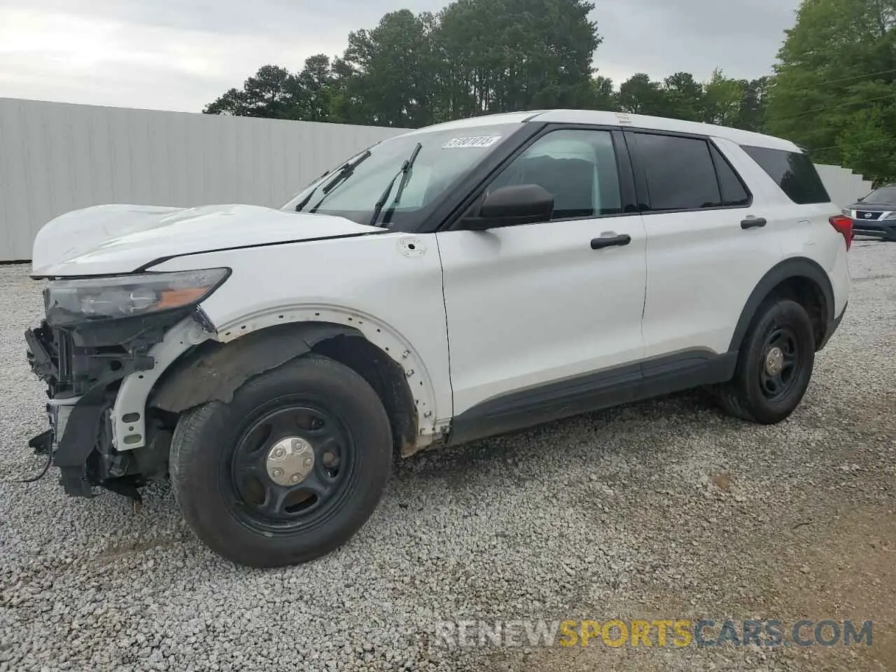 1 Photograph of a damaged car 1FM5K8AB0MGA19512 FORD EXPLORER 2021
