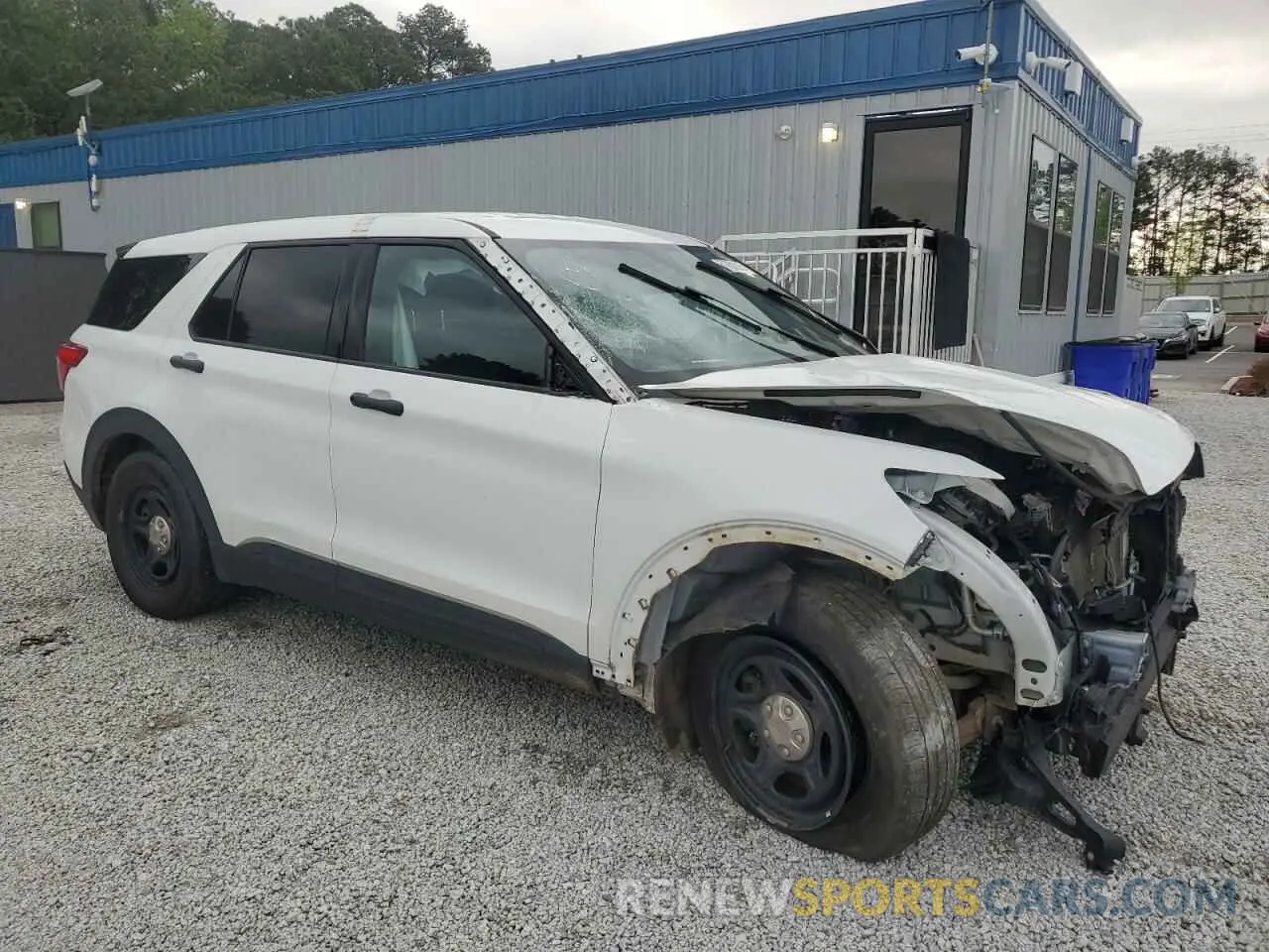 4 Photograph of a damaged car 1FM5K8AB0MGA19512 FORD EXPLORER 2021