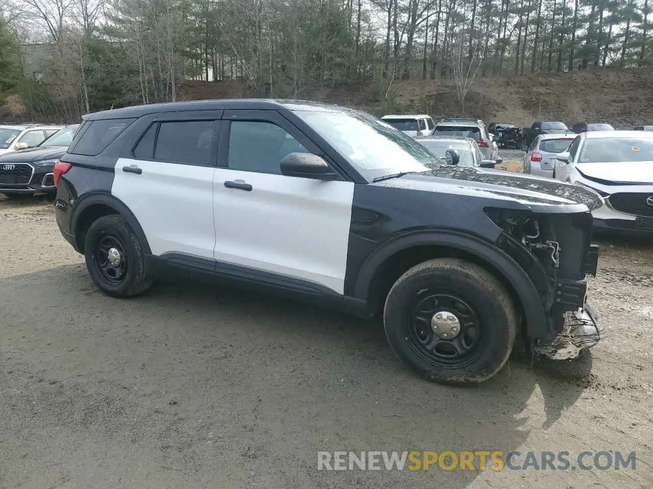 4 Photograph of a damaged car 1FM5K8AB0MGA41946 FORD EXPLORER 2021