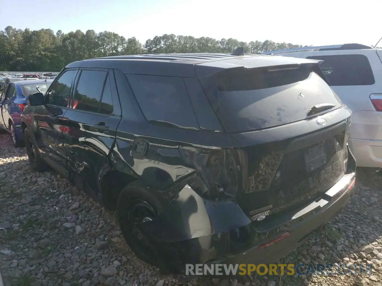 2 Photograph of a damaged car 1FM5K8AB0MGC43170 FORD EXPLORER 2021