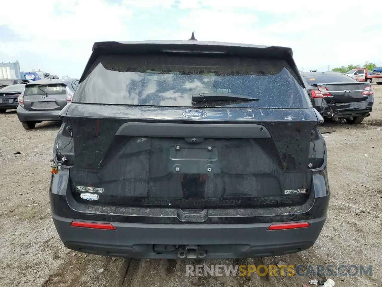 6 Фотография поврежденного автомобиля 1FM5K8AB2MGB21359 FORD EXPLORER 2021