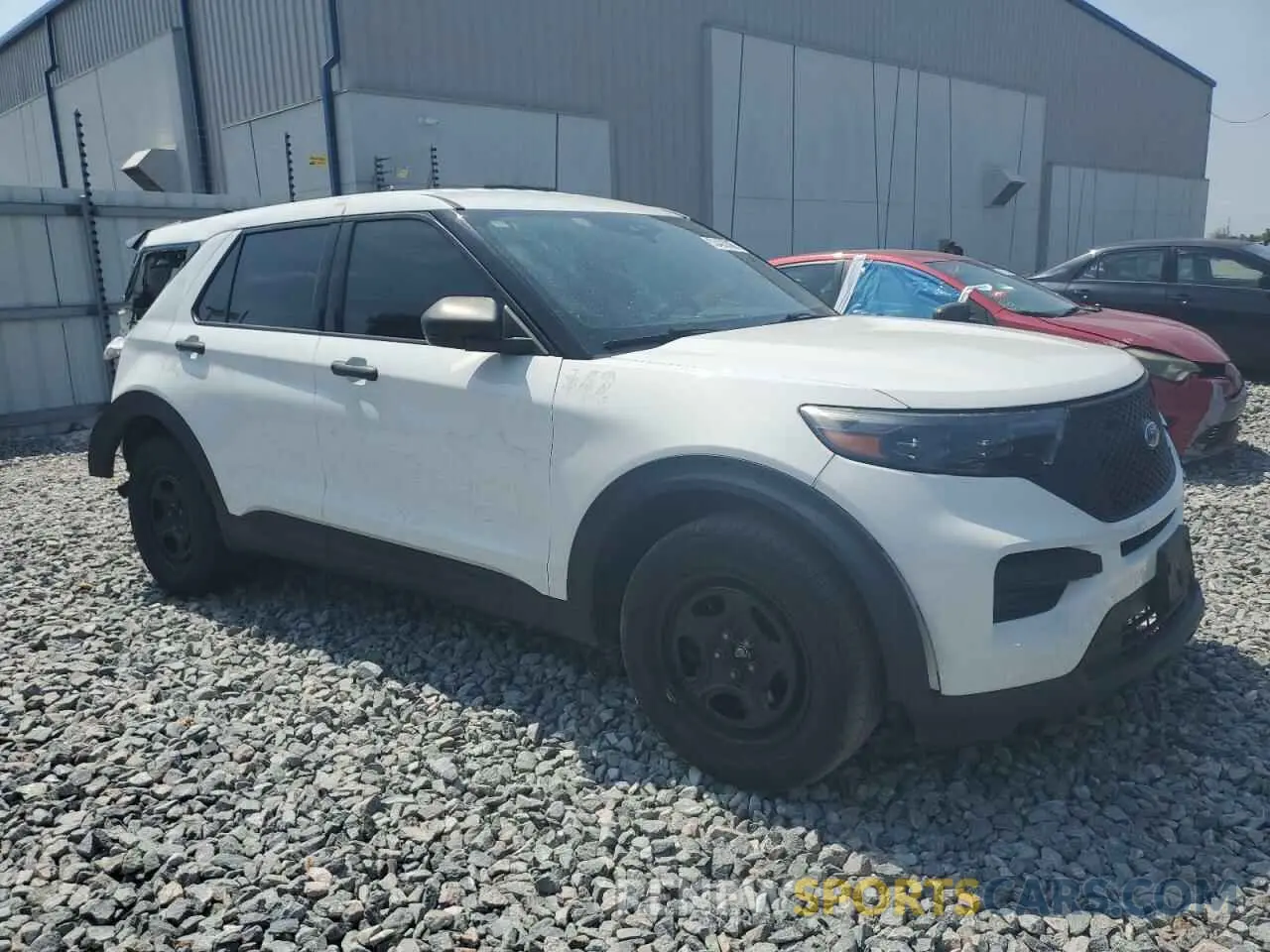 4 Фотография поврежденного автомобиля 1FM5K8AB4MGA46888 FORD EXPLORER 2021