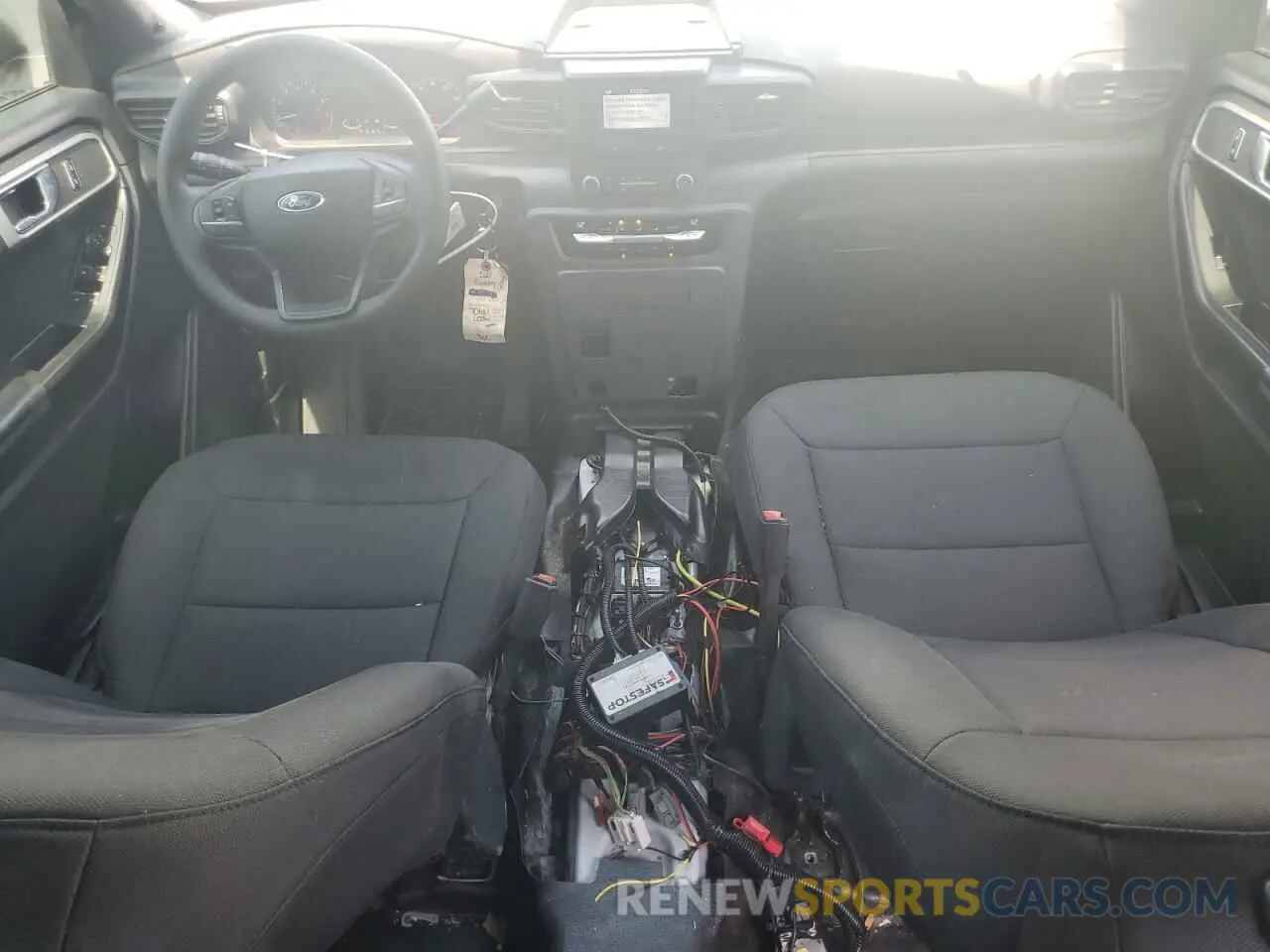8 Фотография поврежденного автомобиля 1FM5K8AB4MGA46888 FORD EXPLORER 2021