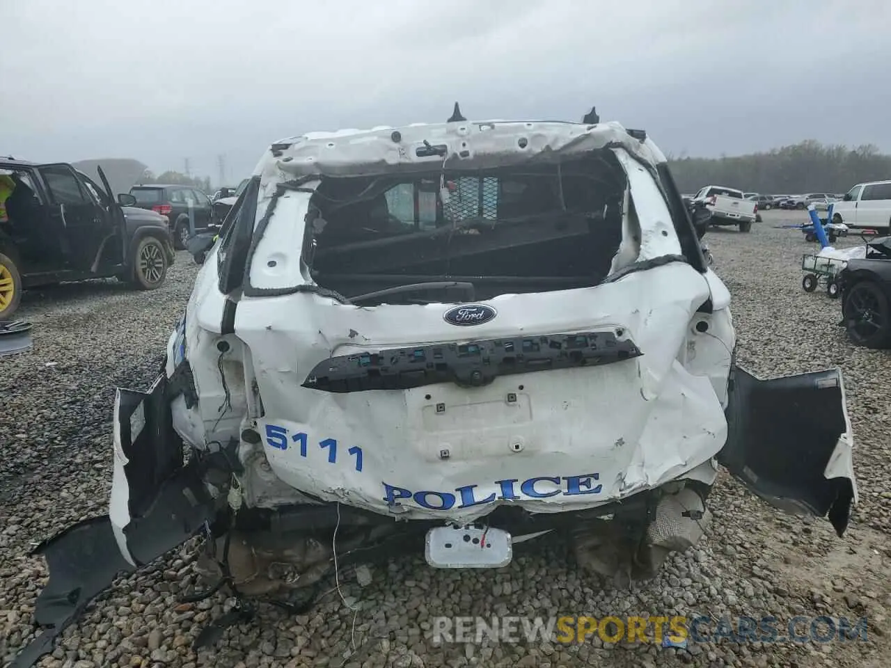 6 Photograph of a damaged car 1FM5K8AB4MGC21608 FORD EXPLORER 2021