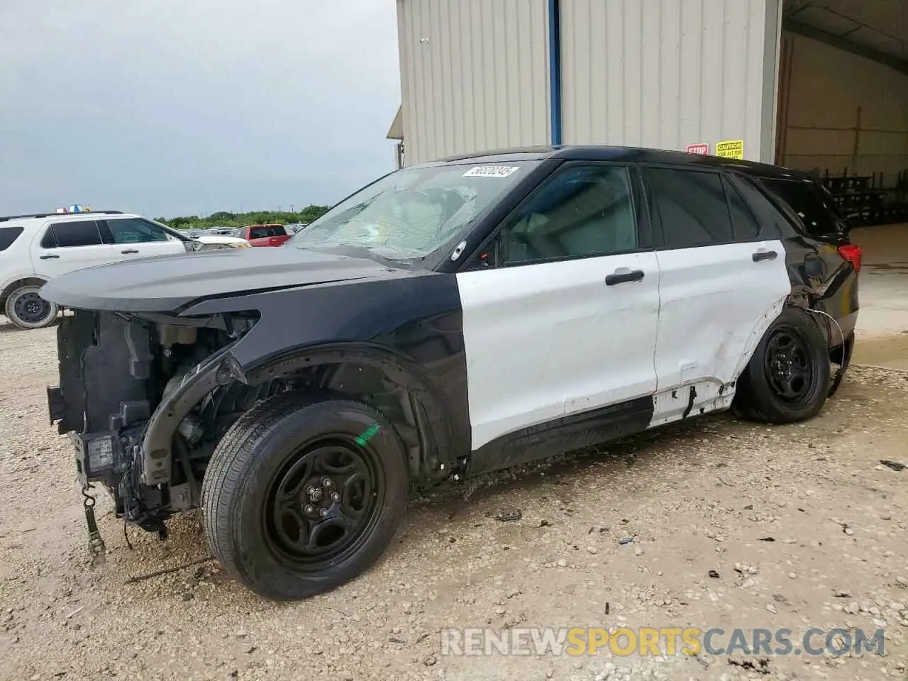 1 Photograph of a damaged car 1FM5K8AB4MGC31023 FORD EXPLORER 2021