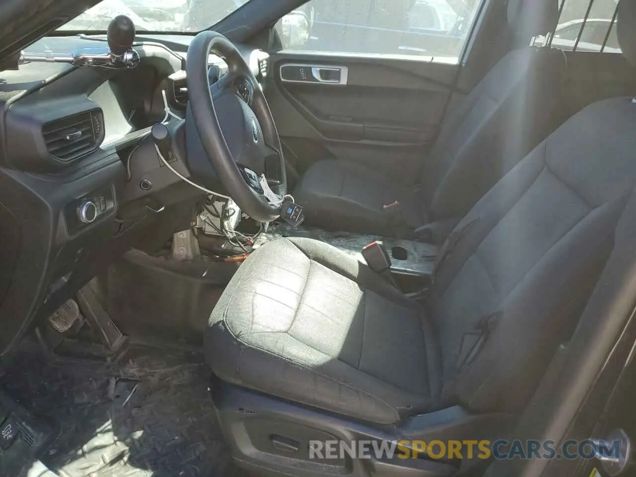 7 Photograph of a damaged car 1FM5K8AB5MGA42378 FORD EXPLORER 2021