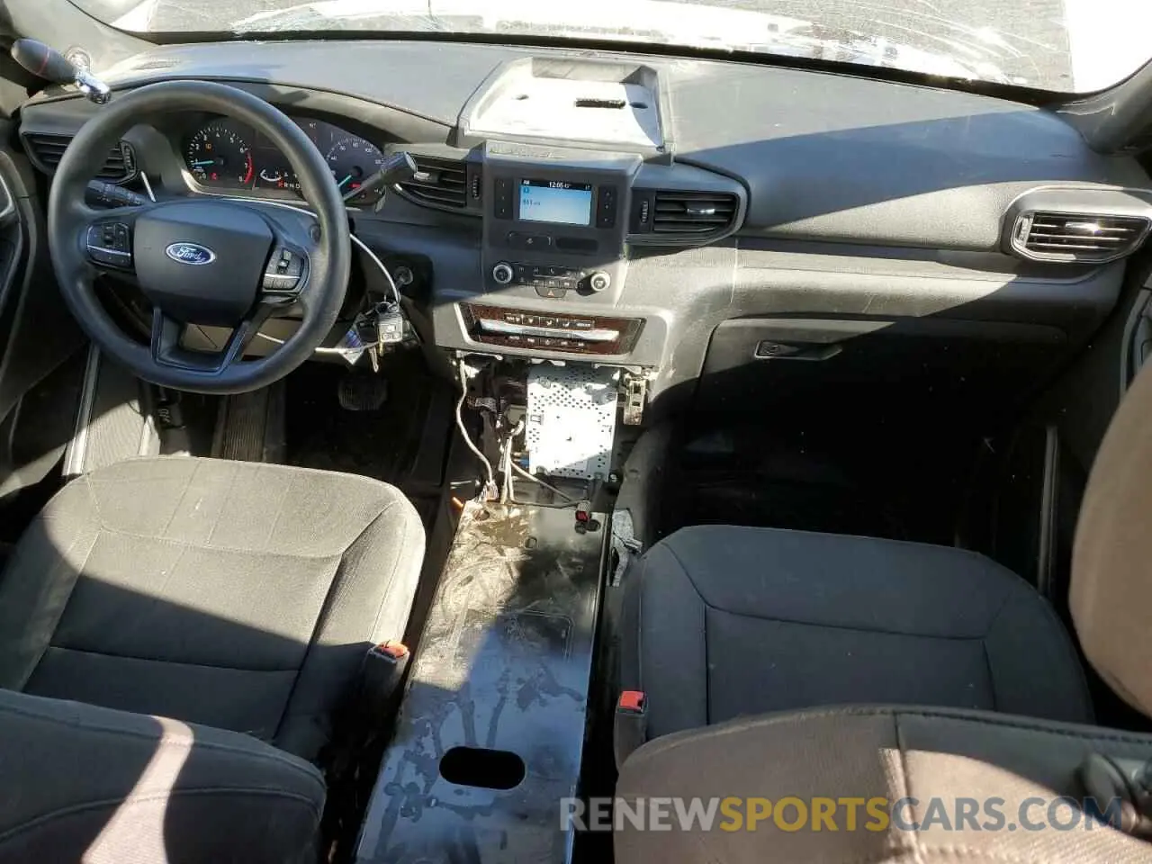 8 Photograph of a damaged car 1FM5K8AB5MGA42378 FORD EXPLORER 2021