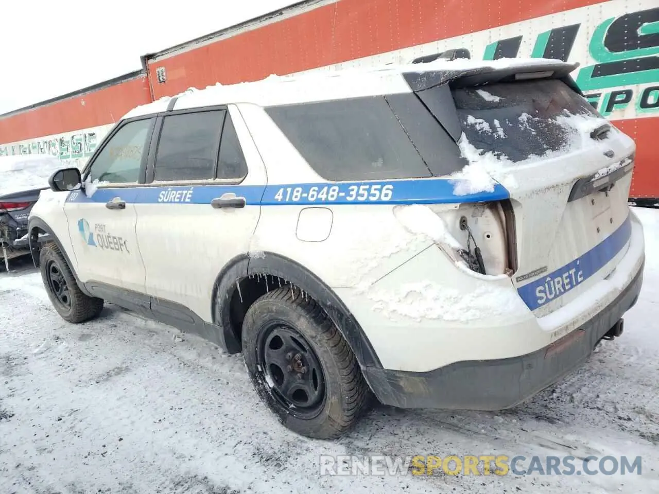 2 Photograph of a damaged car 1FM5K8AB6MGA08417 FORD EXPLORER 2021
