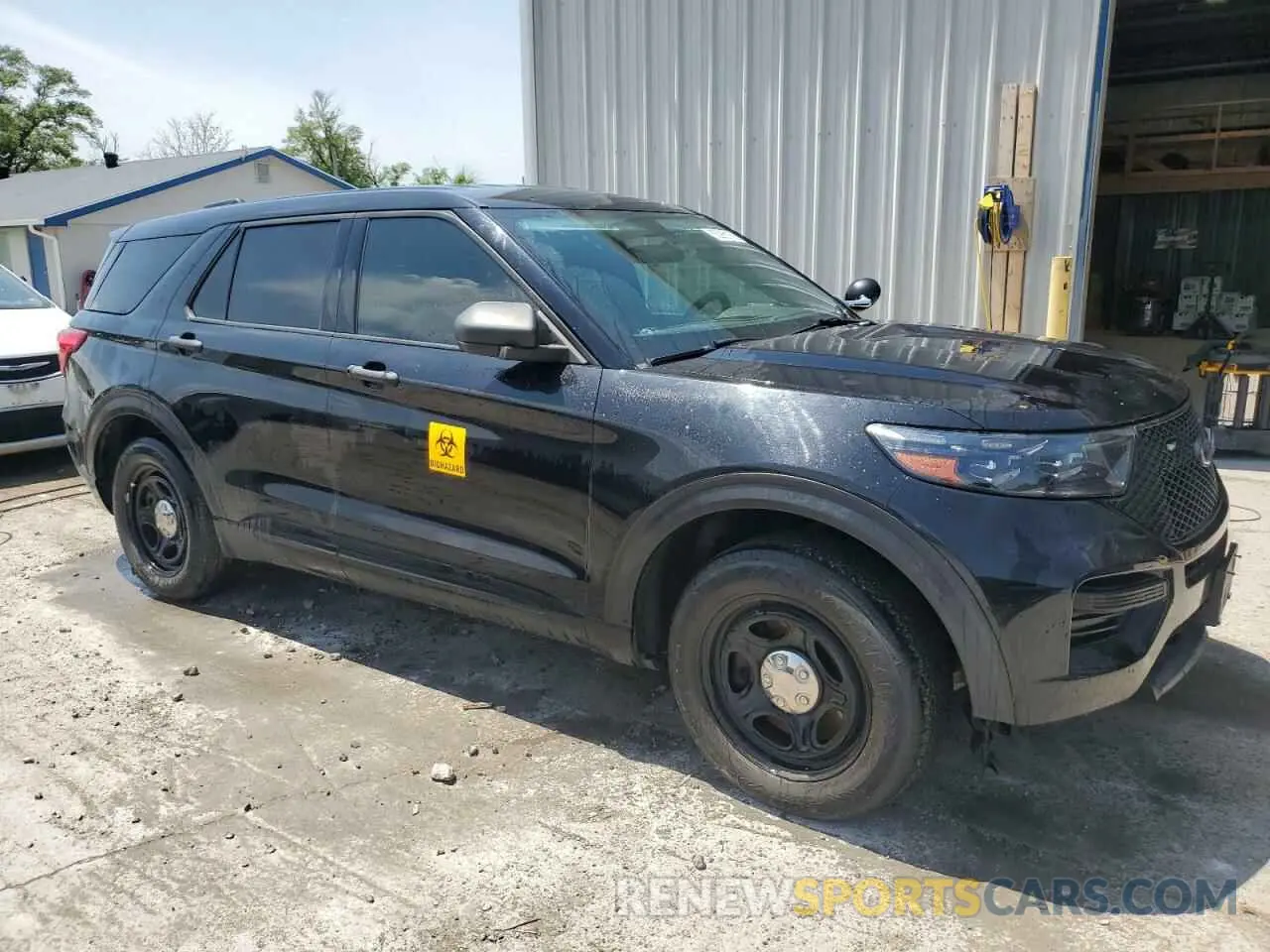 4 Фотография поврежденного автомобиля 1FM5K8AB6MGA44043 FORD EXPLORER 2021