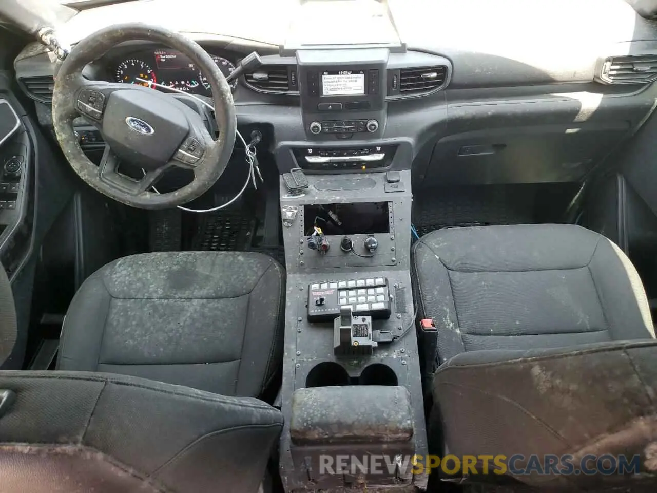 8 Фотография поврежденного автомобиля 1FM5K8AB6MGA44043 FORD EXPLORER 2021