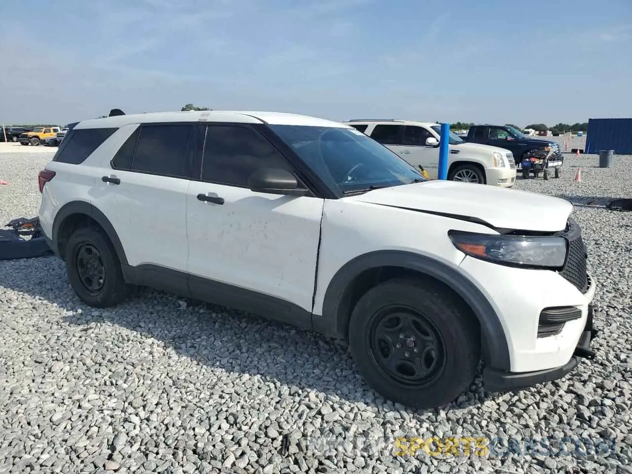 4 Photograph of a damaged car 1FM5K8AB6MGA86387 FORD EXPLORER 2021
