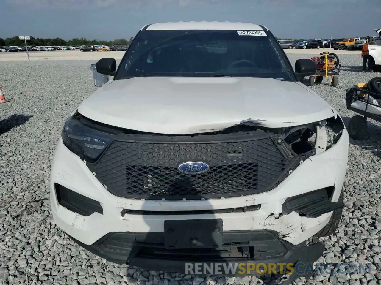5 Photograph of a damaged car 1FM5K8AB6MGA86387 FORD EXPLORER 2021
