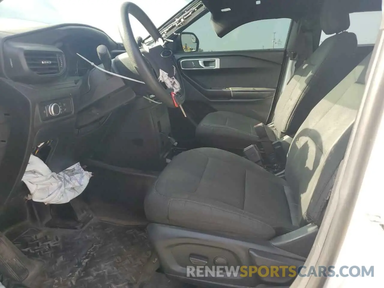 7 Photograph of a damaged car 1FM5K8AB6MGA86387 FORD EXPLORER 2021