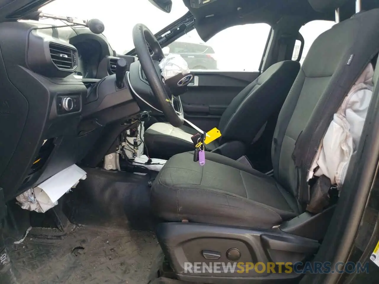 7 Photograph of a damaged car 1FM5K8AB6MGC00422 FORD EXPLORER 2021