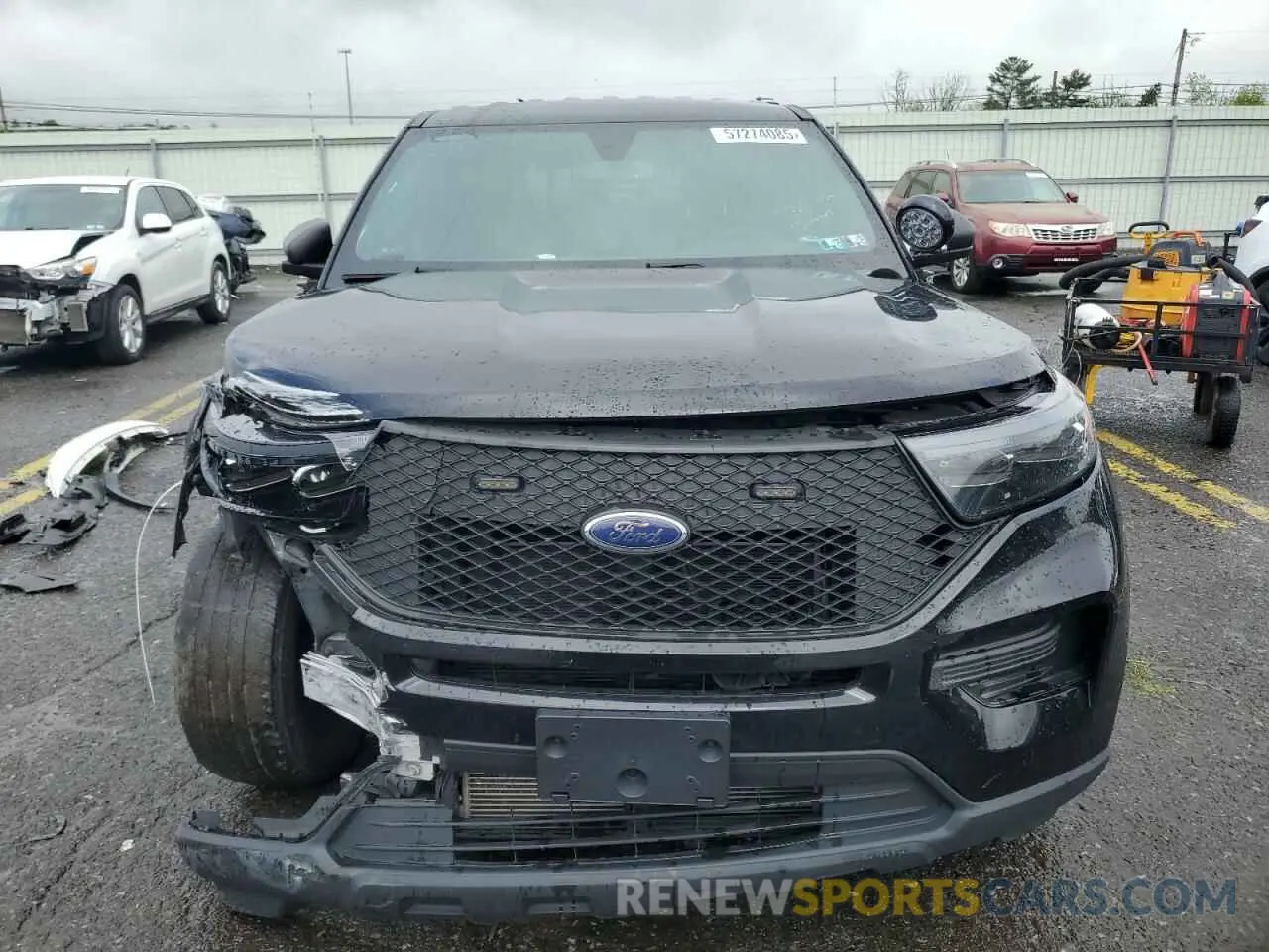 5 Photograph of a damaged car 1FM5K8AB6MGC24011 FORD EXPLORER 2021