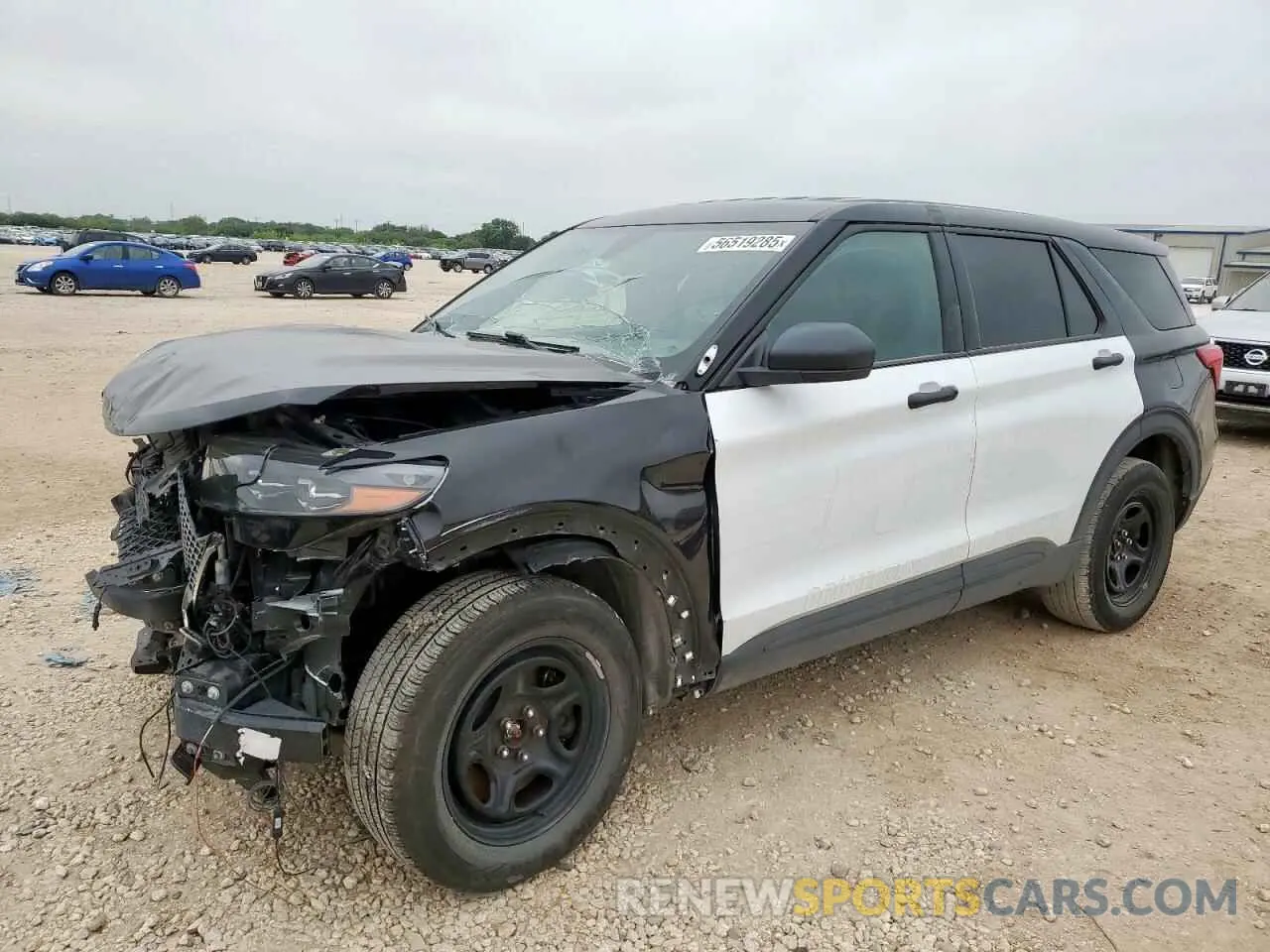 1 Photograph of a damaged car 1FM5K8AB6MGC33260 FORD EXPLORER 2021