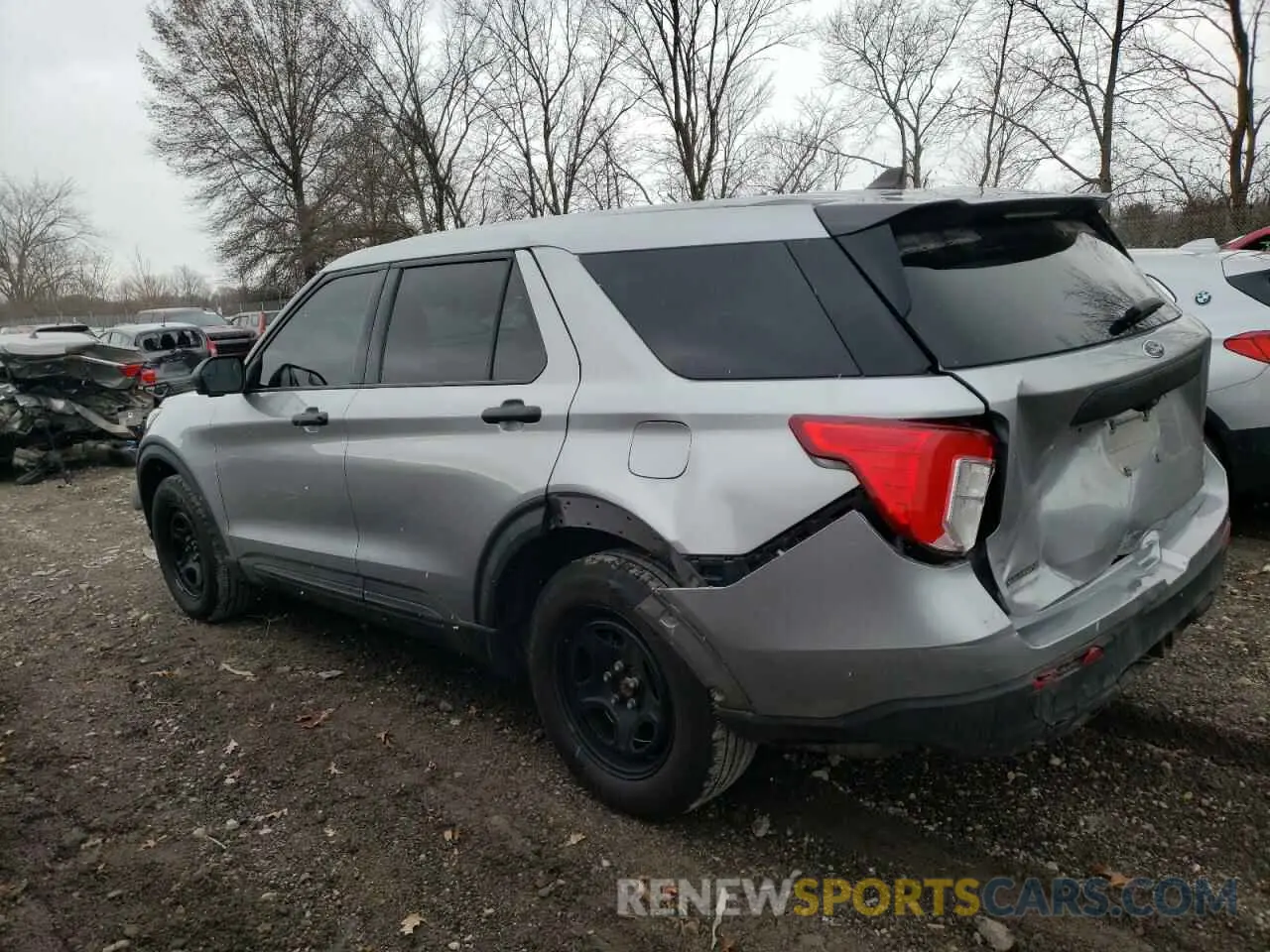 2 Photograph of a damaged car 1FM5K8AB8MGB24525 FORD EXPLORER 2021