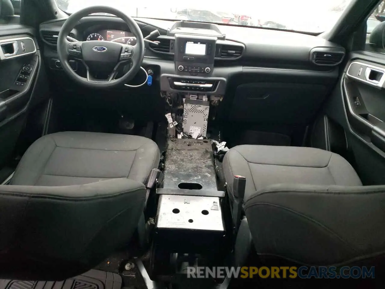 8 Photograph of a damaged car 1FM5K8AB8MGB24525 FORD EXPLORER 2021