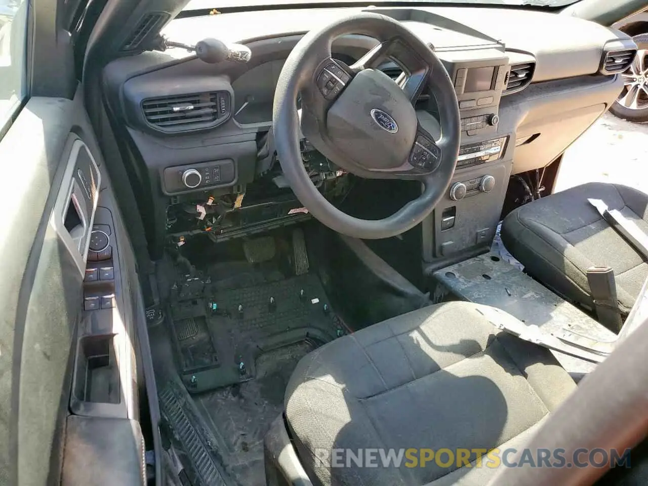 8 Photograph of a damaged car 1FM5K8AB8MGC33082 FORD EXPLORER 2021