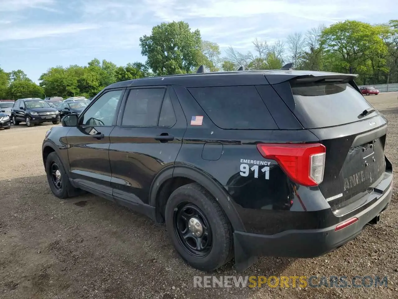 2 Photograph of a damaged car 1FM5K8AB9MGA18861 FORD EXPLORER 2021