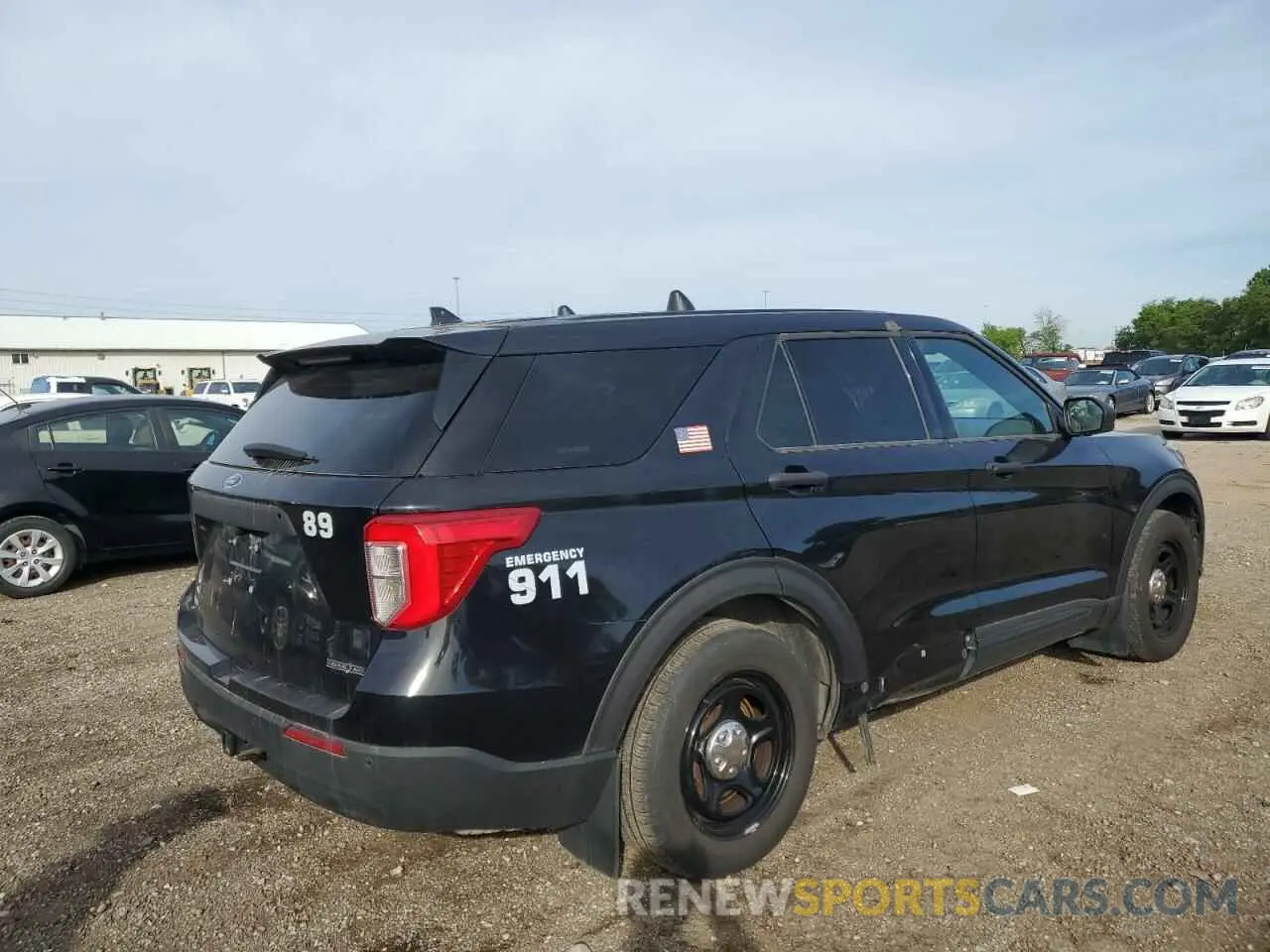 3 Photograph of a damaged car 1FM5K8AB9MGA18861 FORD EXPLORER 2021