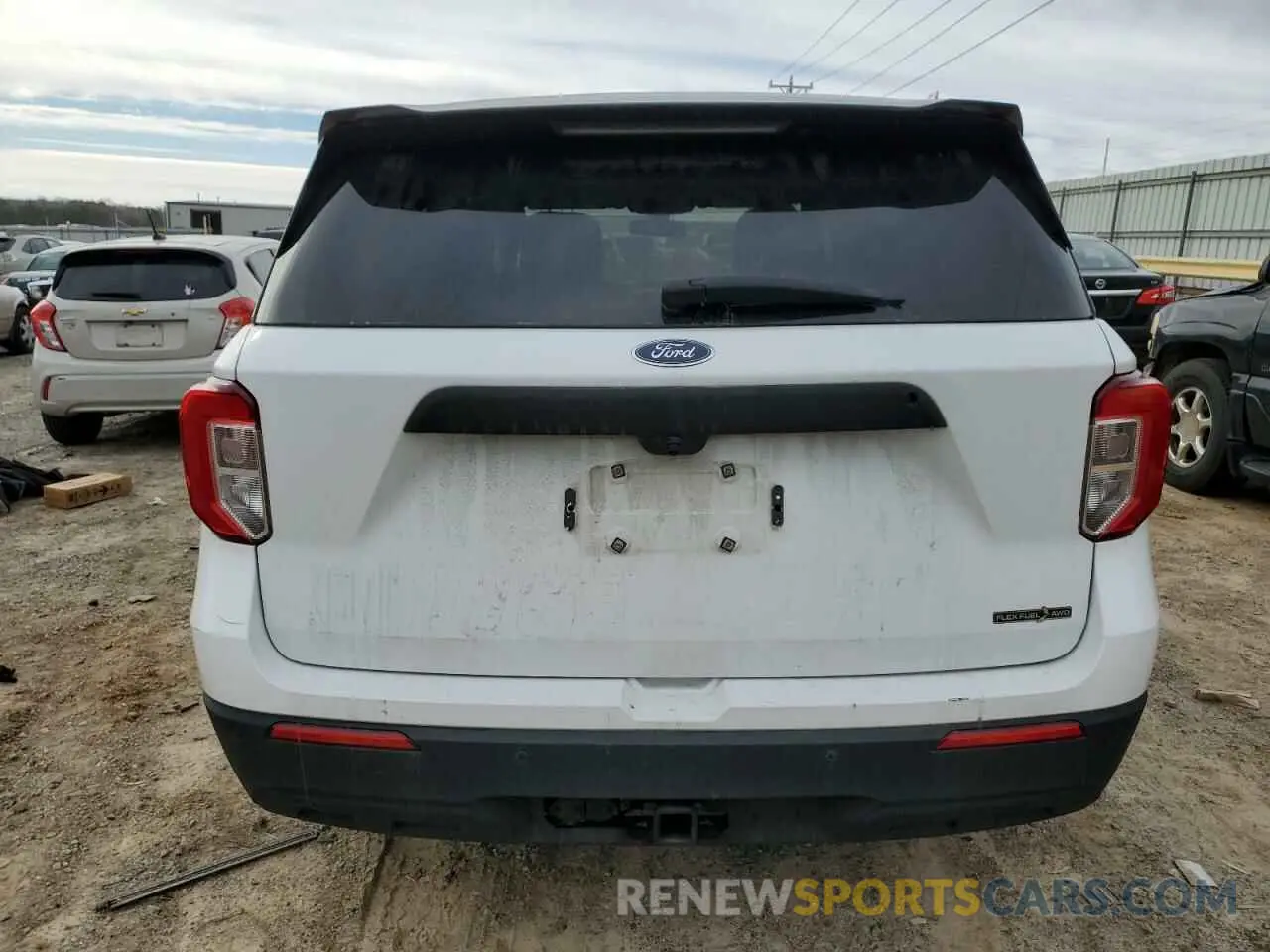 6 Фотография поврежденного автомобиля 1FM5K8AB9MGA42156 FORD EXPLORER 2021