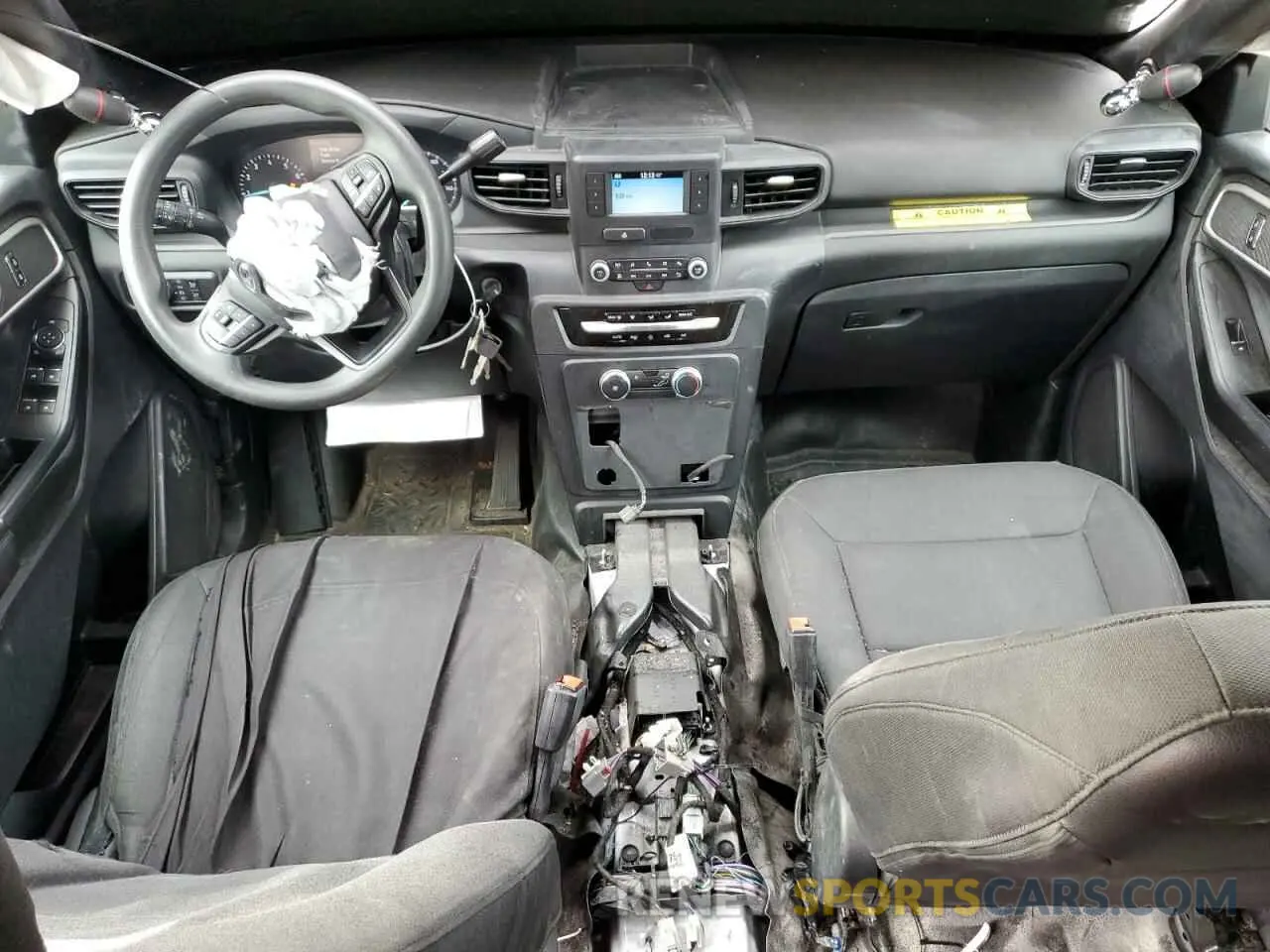 8 Фотография поврежденного автомобиля 1FM5K8AB9MGA42156 FORD EXPLORER 2021