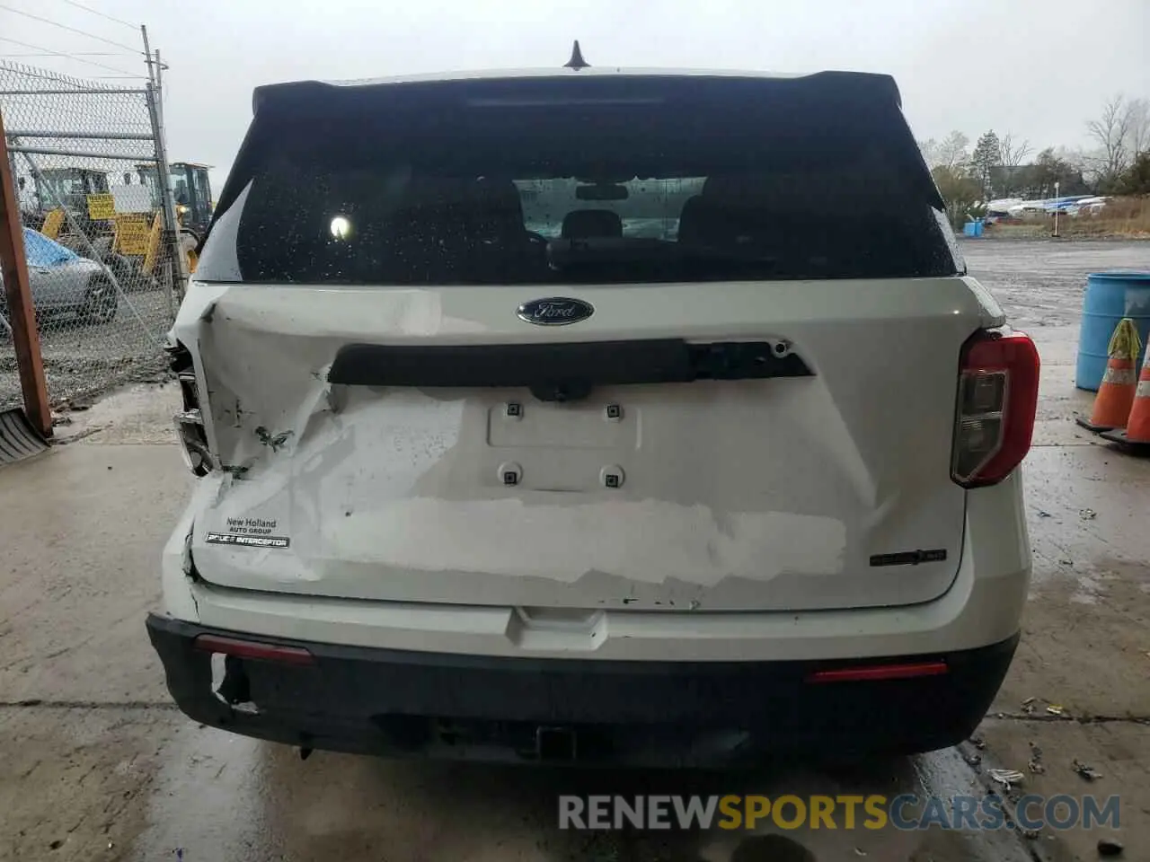 6 Photograph of a damaged car 1FM5K8AB9MGC36217 FORD EXPLORER 2021