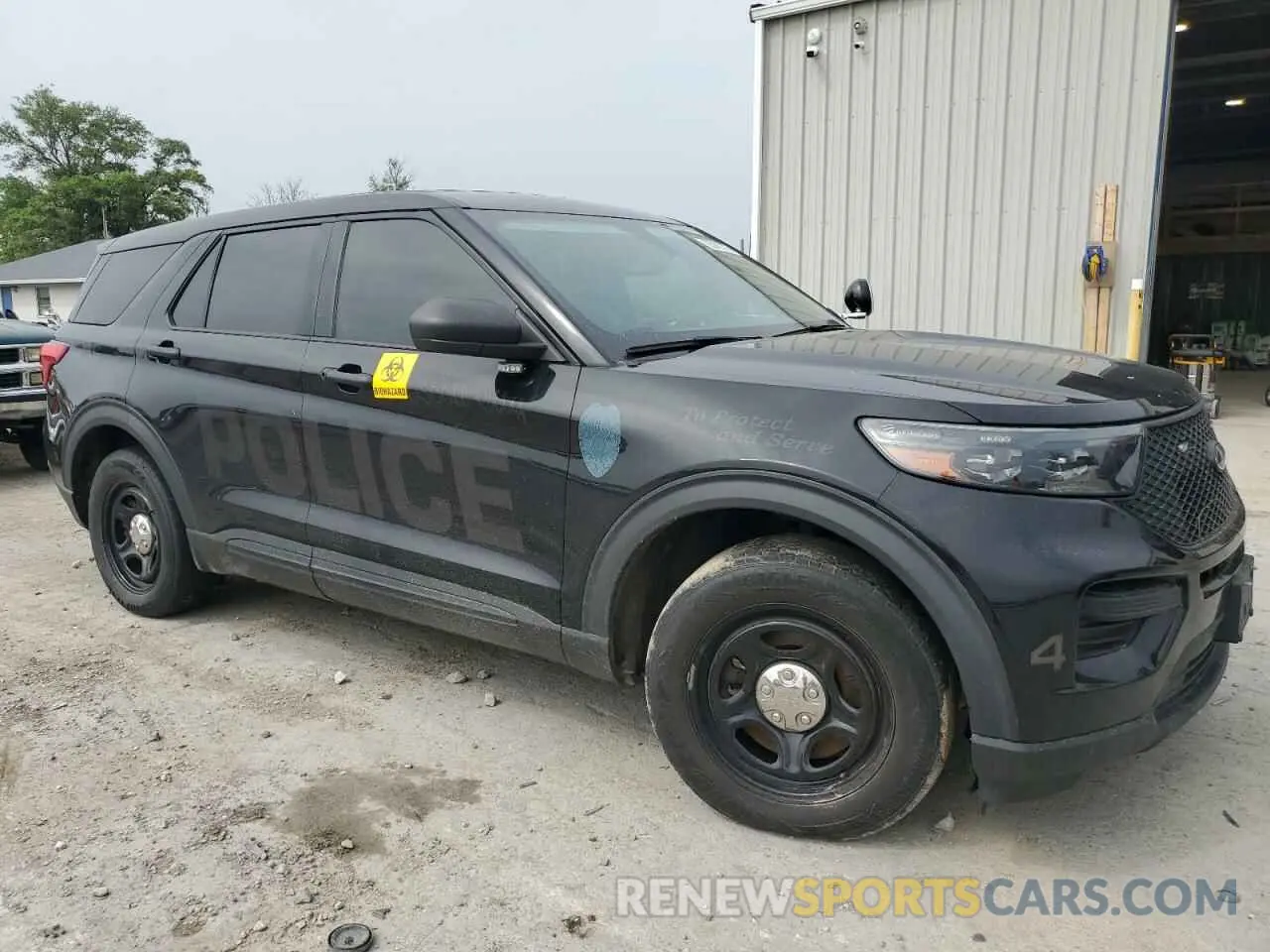 4 Фотография поврежденного автомобиля 1FM5K8ABXMGA44045 FORD EXPLORER 2021