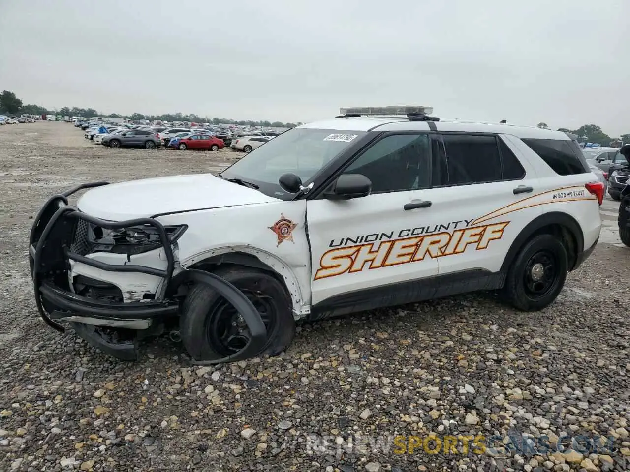1 Photograph of a damaged car 1FM5K8ABXMGB83155 FORD EXPLORER 2021