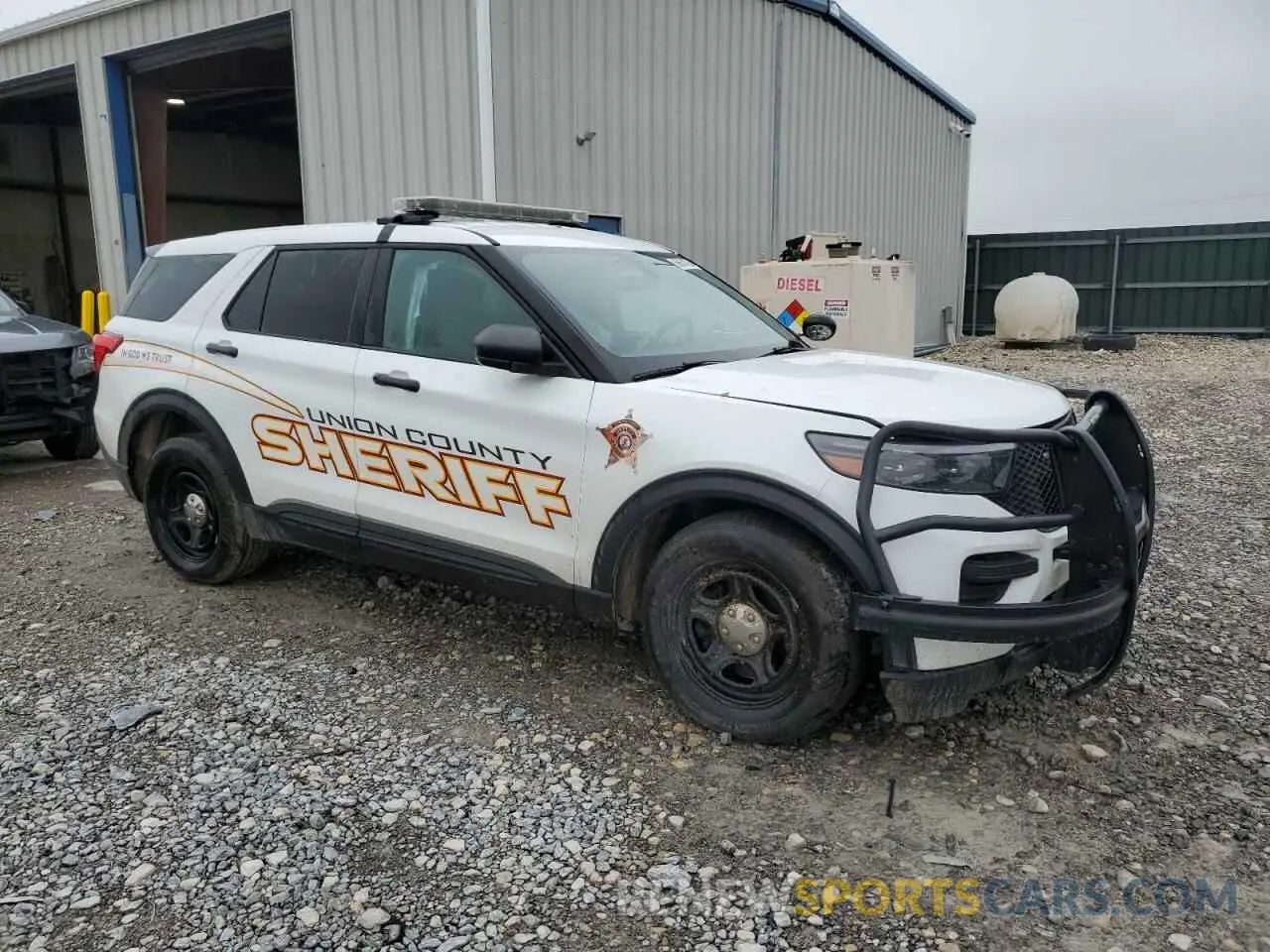 4 Photograph of a damaged car 1FM5K8ABXMGB83155 FORD EXPLORER 2021