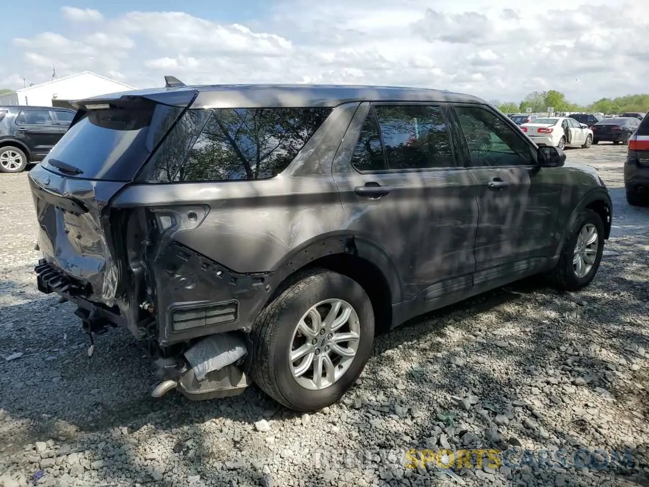 3 Photograph of a damaged car 1FM5K8ABXMGB83348 FORD EXPLORER 2021