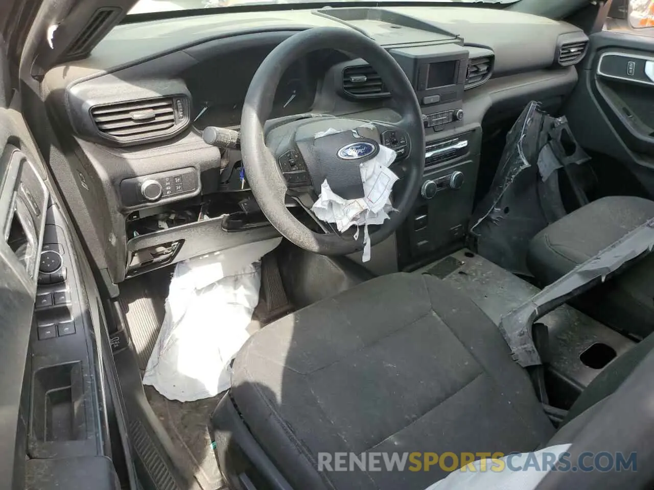 8 Фотография поврежденного автомобиля 1FM5K8ABXMGB99372 FORD EXPLORER 2021