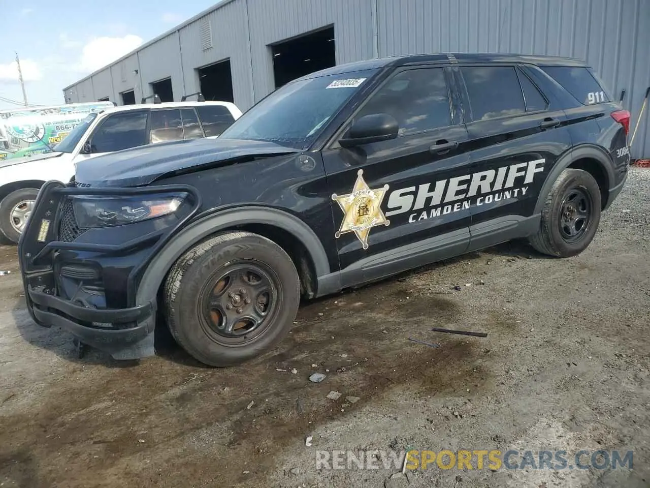 1 Photograph of a damaged car 1FM5K8AC1MNA07227 FORD EXPLORER 2021