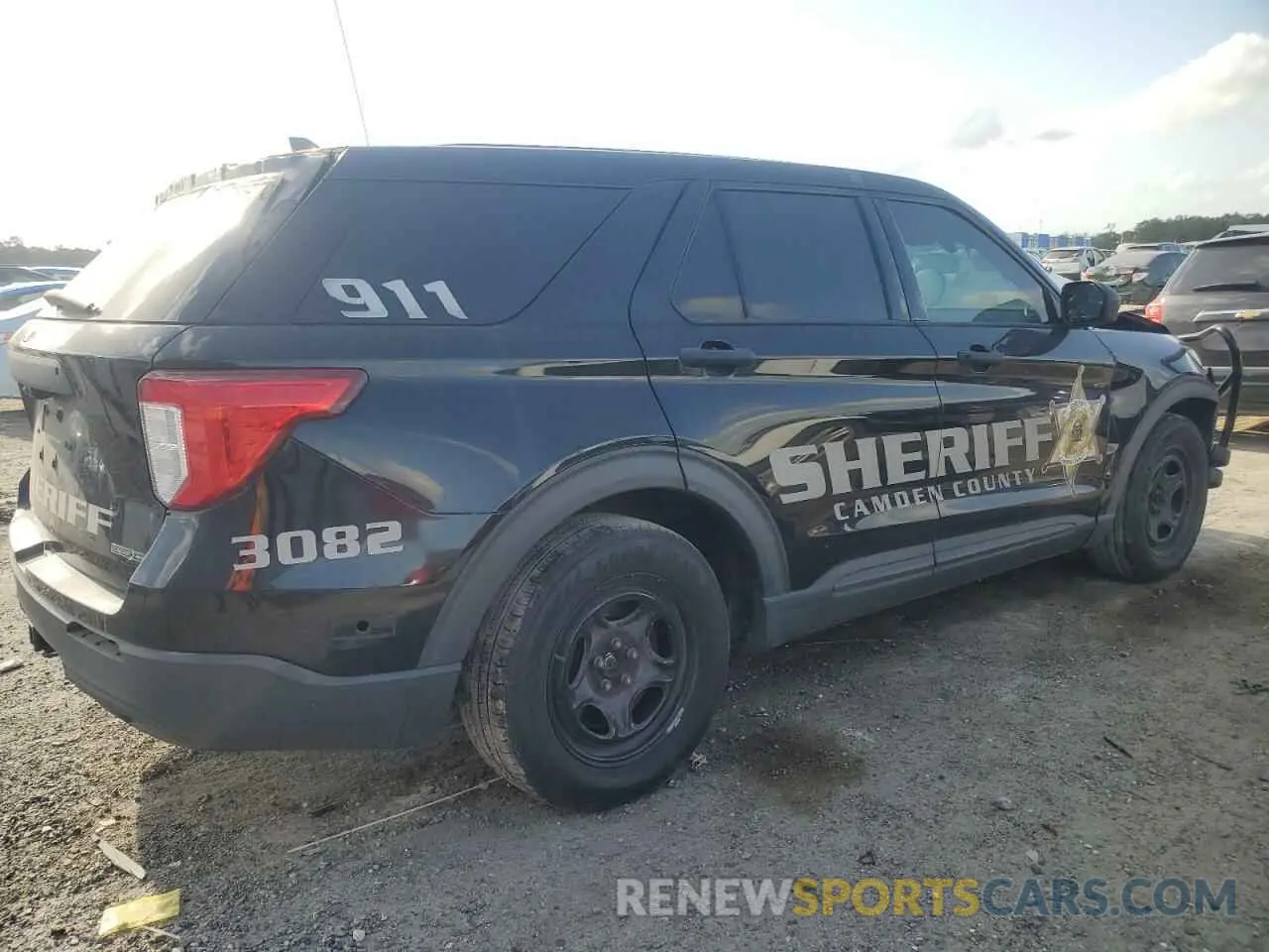 3 Photograph of a damaged car 1FM5K8AC1MNA07227 FORD EXPLORER 2021