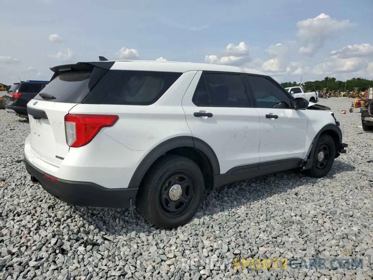 3 Photograph of a damaged car 1FM5K8AW2MNA14746 FORD EXPLORER 2021