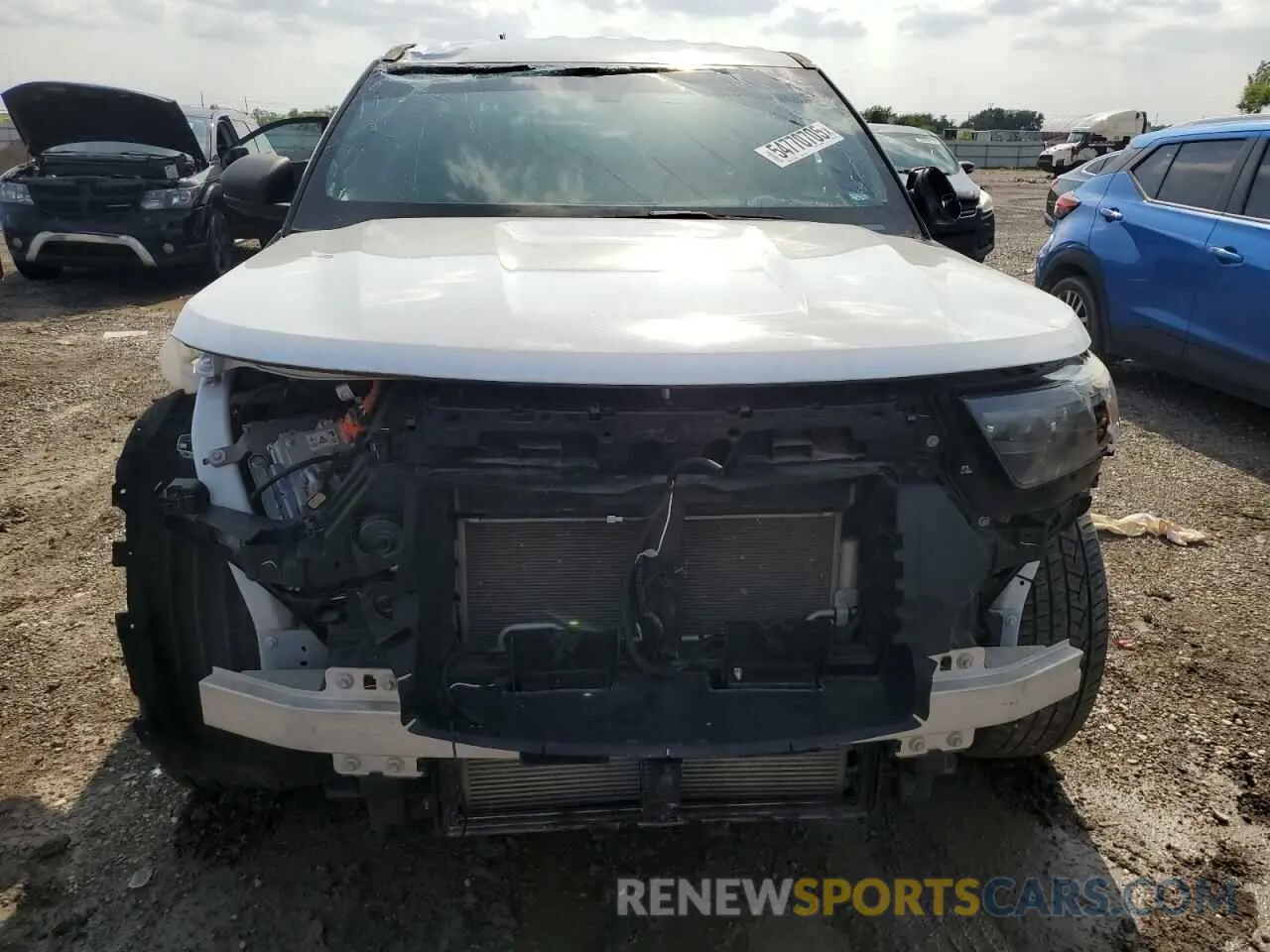 5 Photograph of a damaged car 1FM5K8AW7MNA13592 FORD EXPLORER 2021